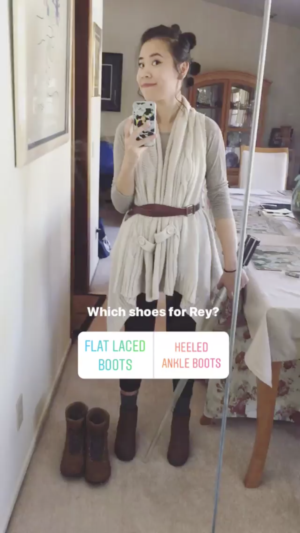 It’s still hot in LA. I went with sandals.