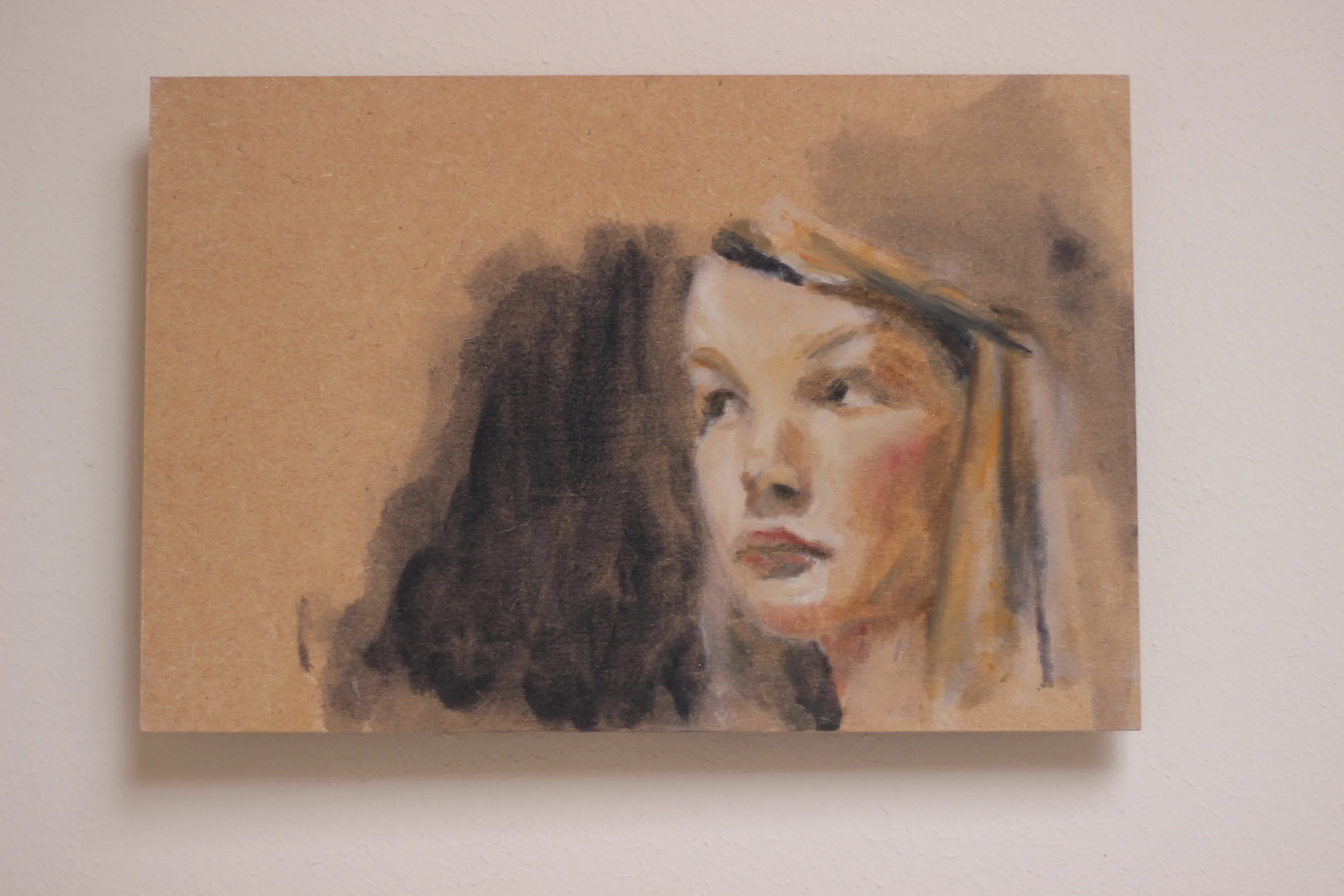  Oil on MDF Board  16 x 24 cm   