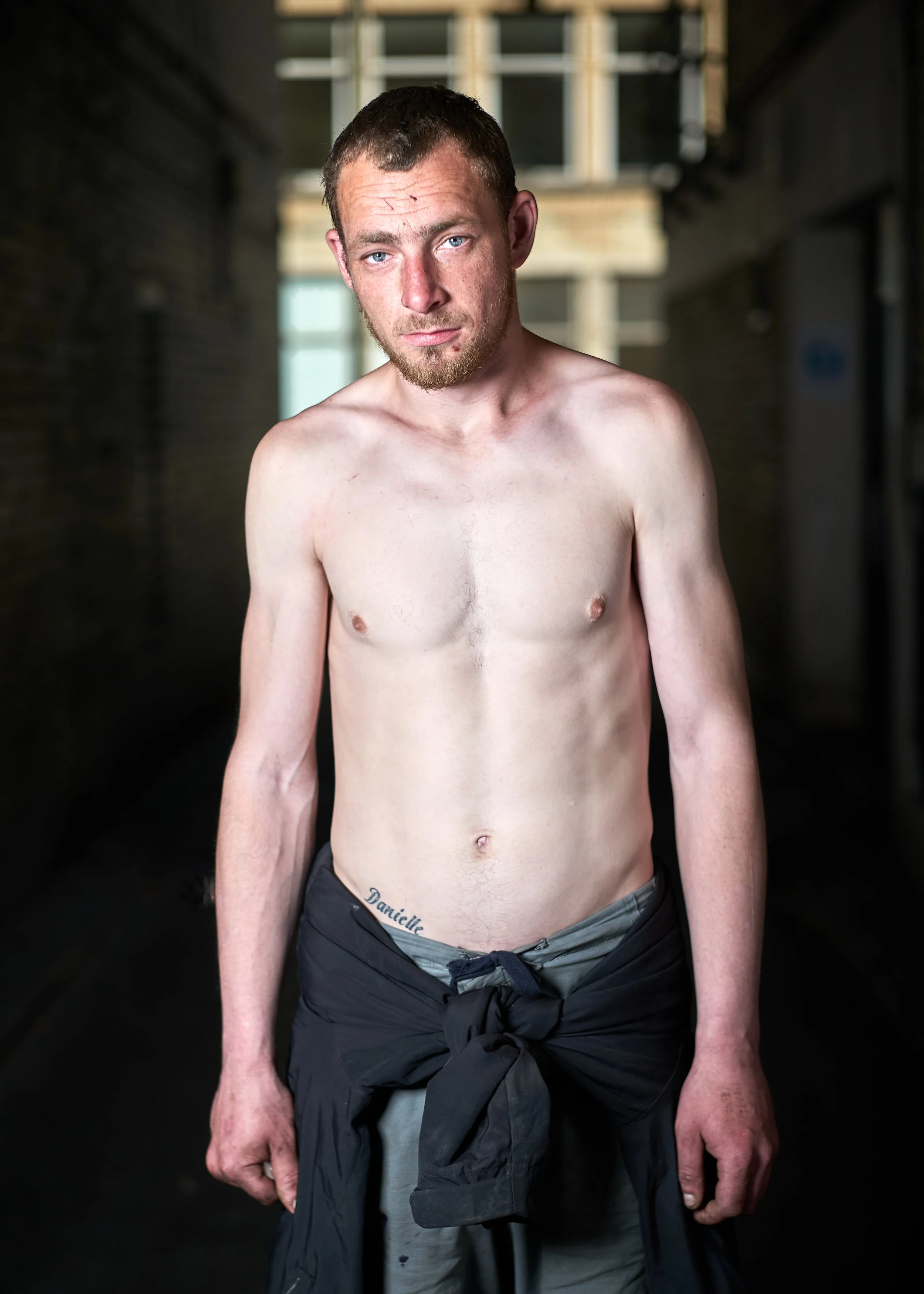 I didn't realise Tom was homeless when I stopped him in the street but it quickly became apparent that he was. His situation came about because his wife cheated on him with his best friend and he wasn't able to cope. He left and fell into homelessness and as a result, he hasn't seen his two chidren in over two years. He knows he needs to get his life back on track.