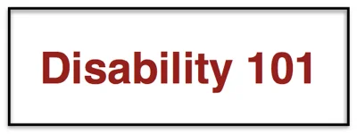 Disability 101