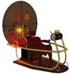 Illustration of the time machine from the movie "The Time Machine"
