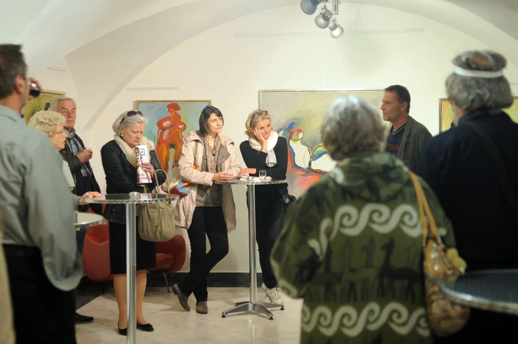 Expressive dynamische Färbigkeit: Alfred Kornberger Personalie in Galerie C von 7. Juni bis 6. Juli 2013 mit Zeichnungen & Ölarbeiten aus 1975 bis 1995