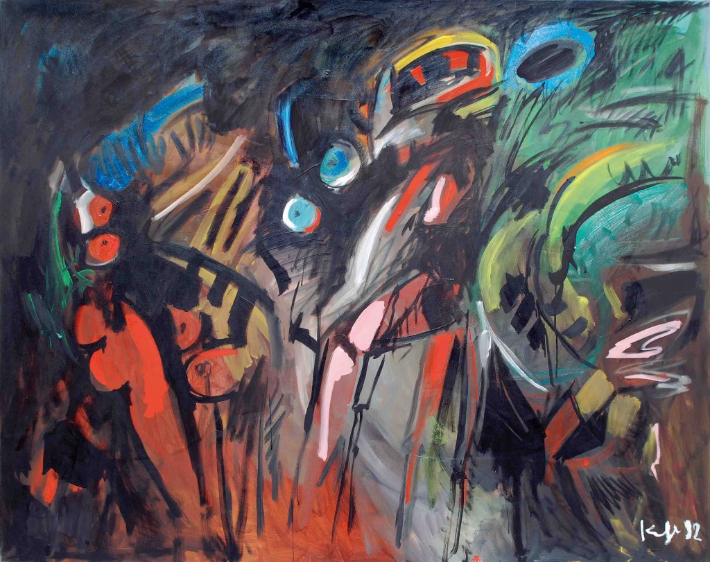 “Fabeltiere und Zwitterwesen”: Personale von Alfred Kornberger in Galerie Czaak von 18. Juni bis 11. Juli 2015