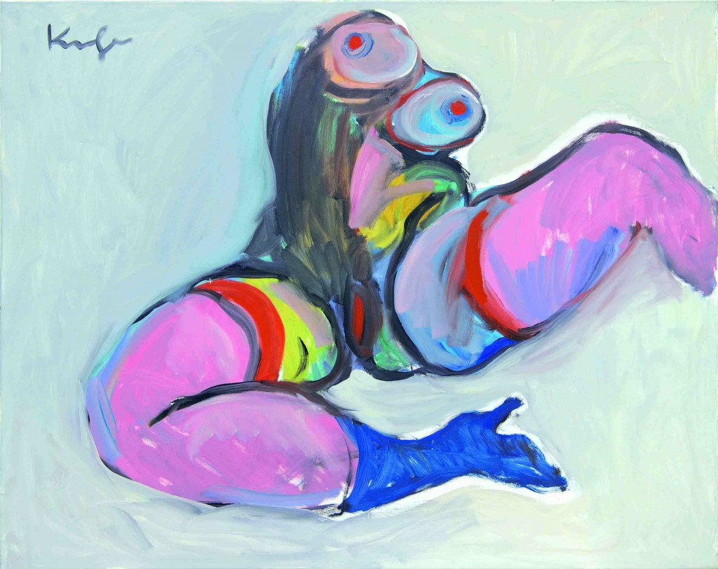 Gestic Characters: Alfred Kornberger und Otto Muehl in Galerie Czaak