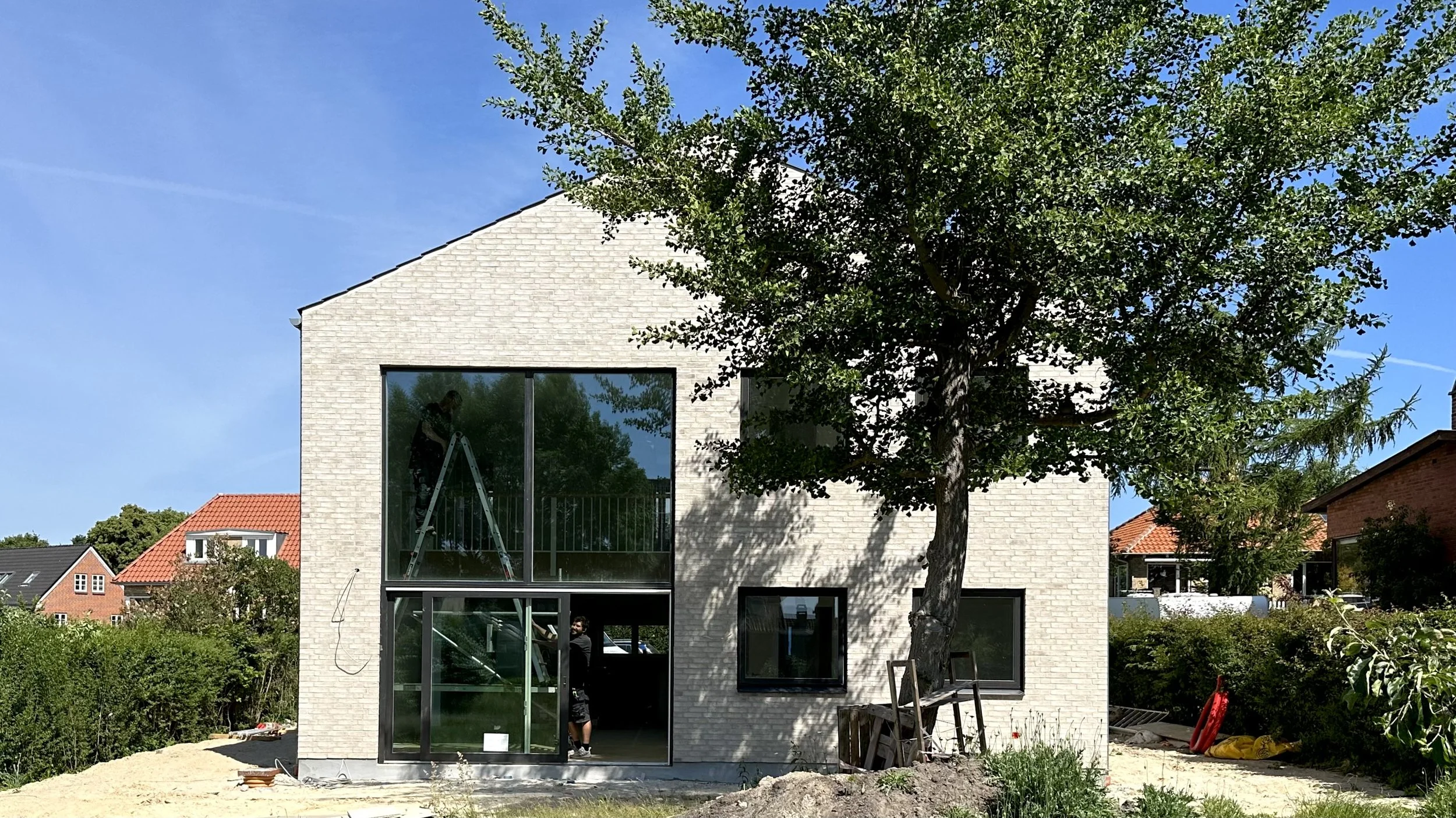 Villa in Gentofte near completion