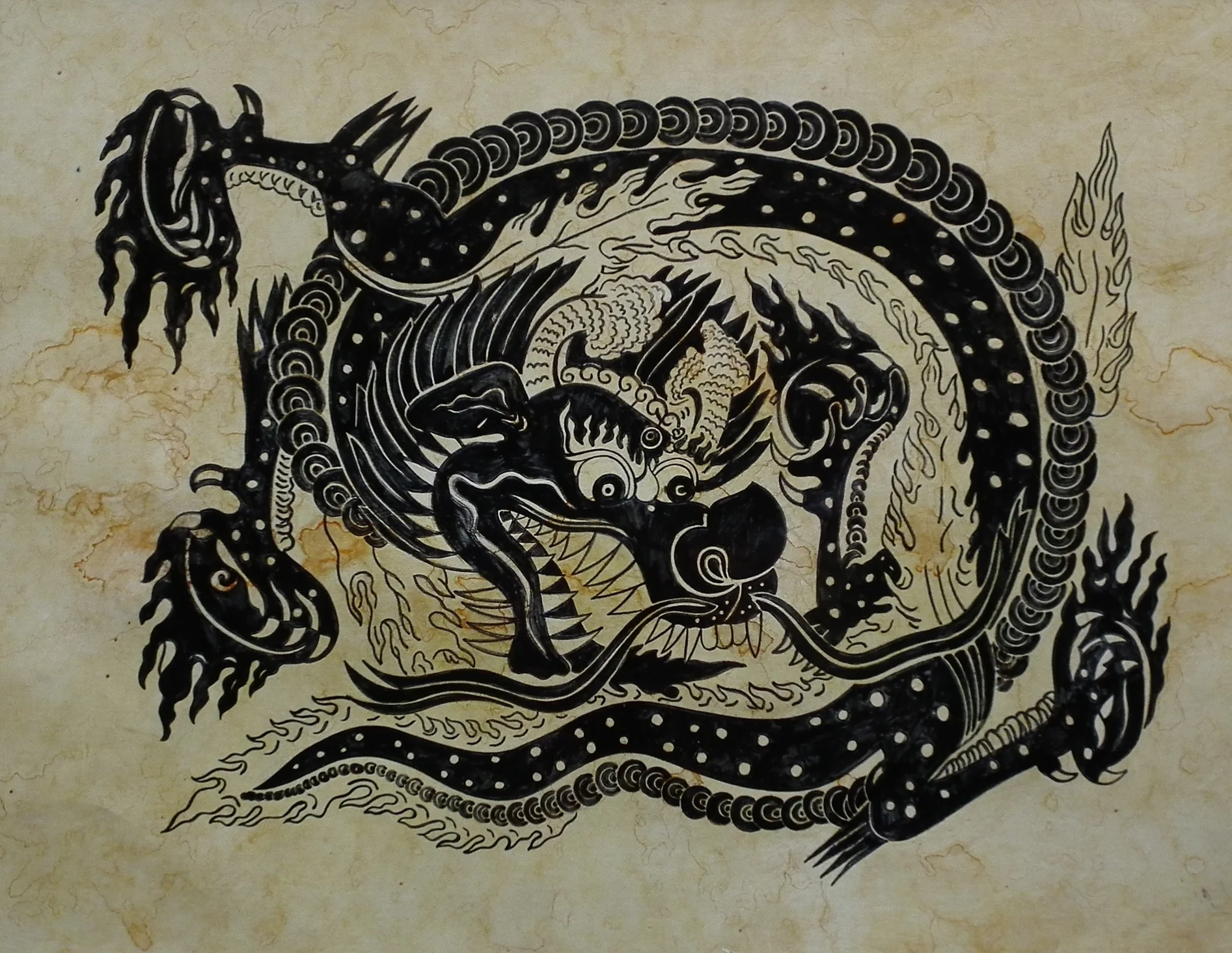 TIBETAN DRAGON