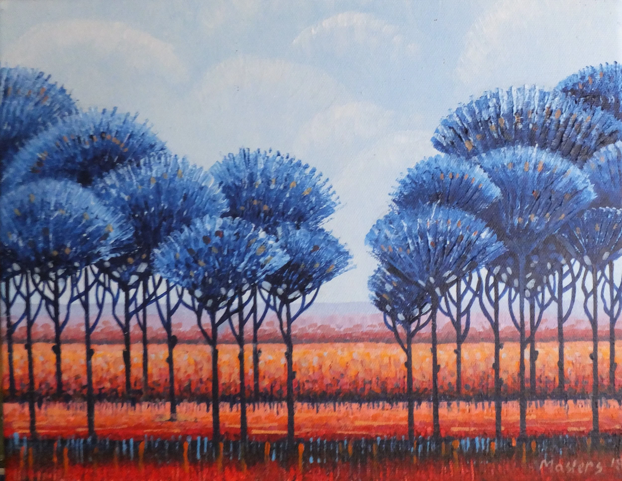 Blue Trees V