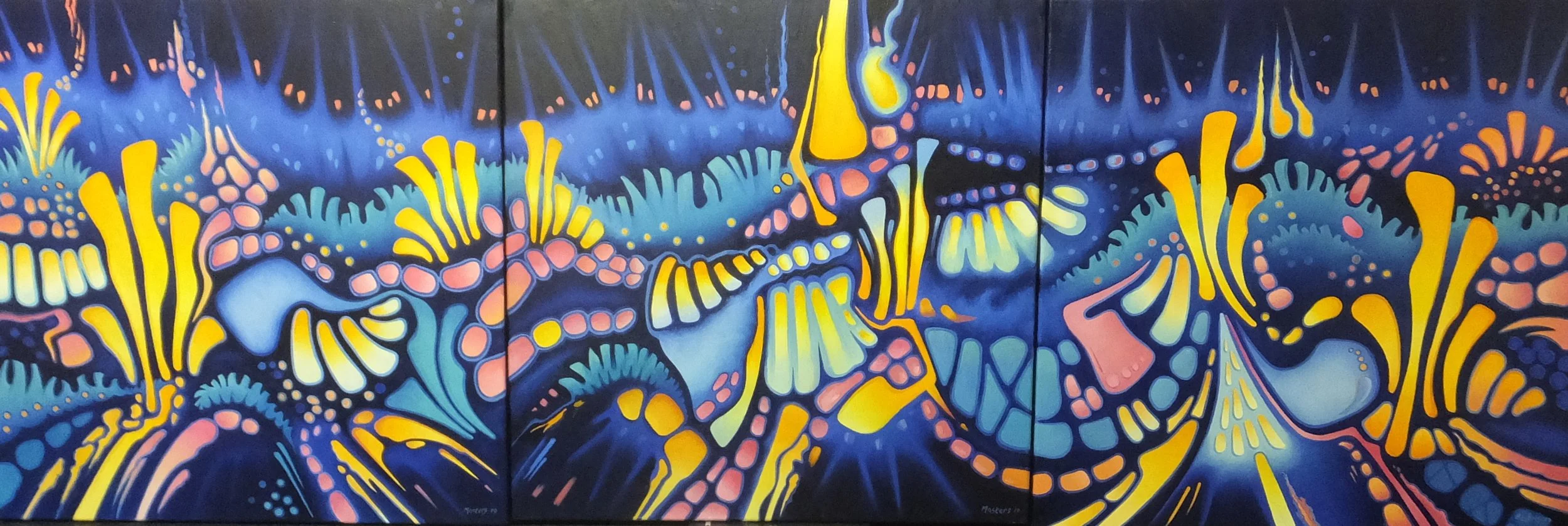 Coral Garden (triptych)