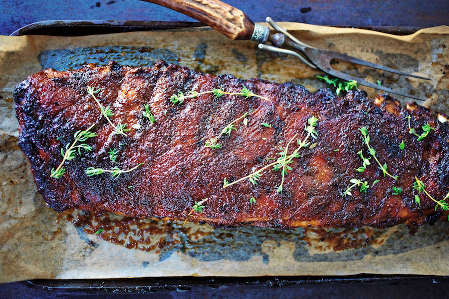 Jerk Ribs with Brown Sugar Rub | Photo Credit David Loftus