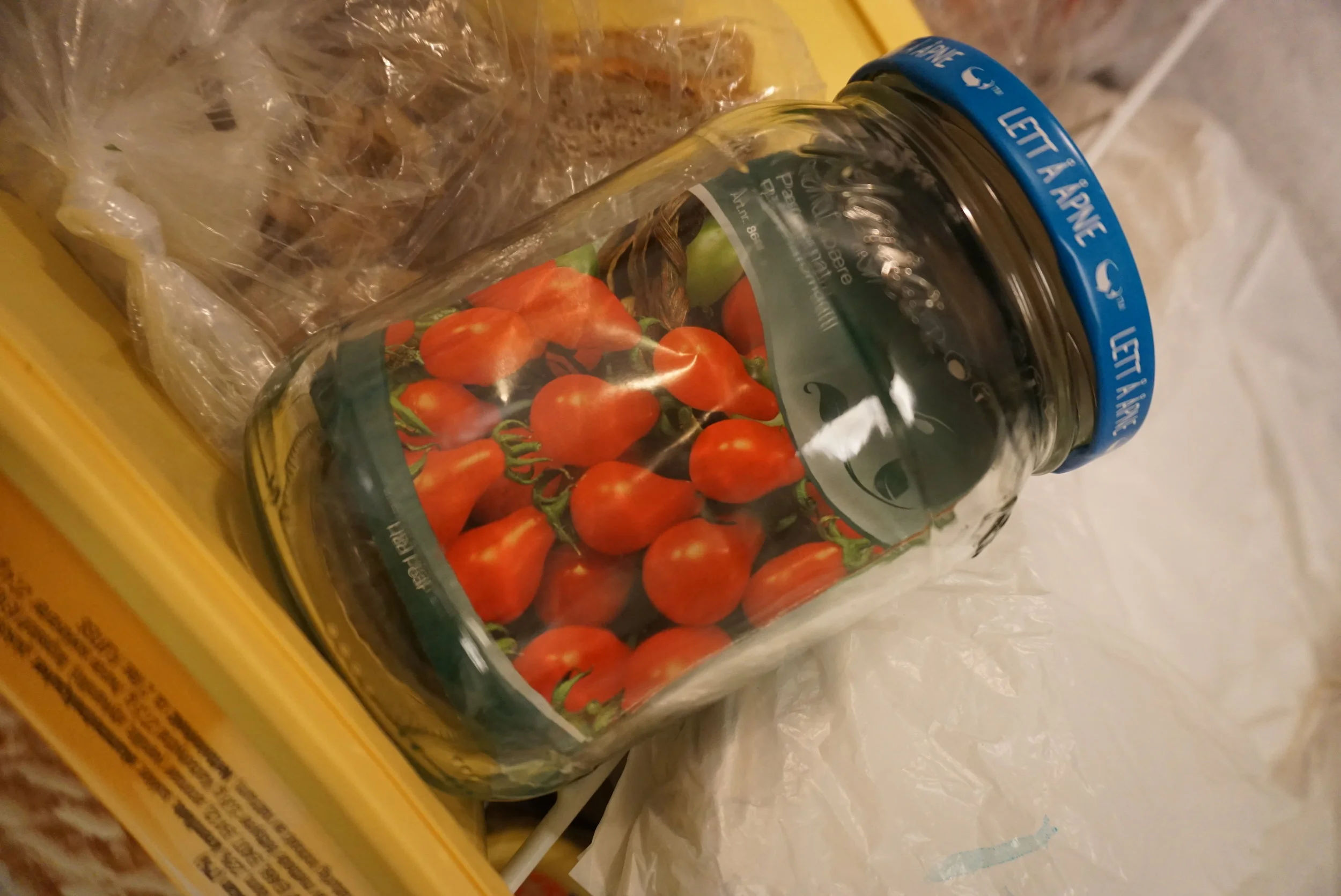 Putt resten av frøene i fryseren