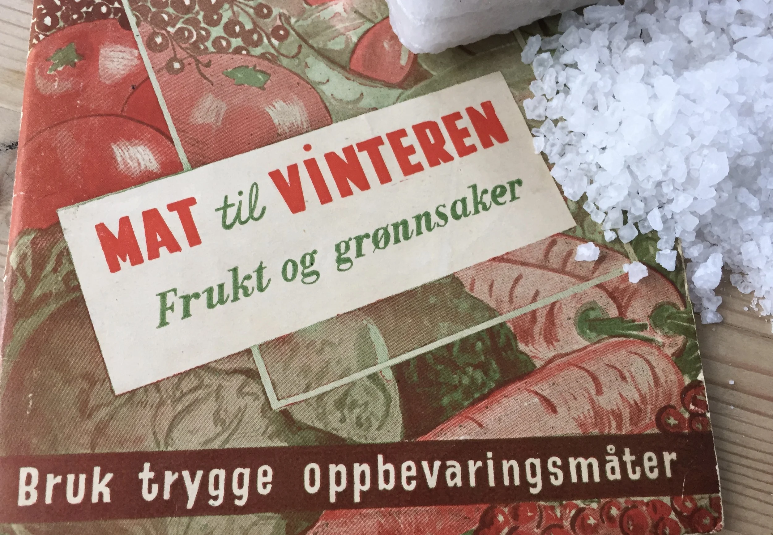 Før fryseboks og kjøleskap.