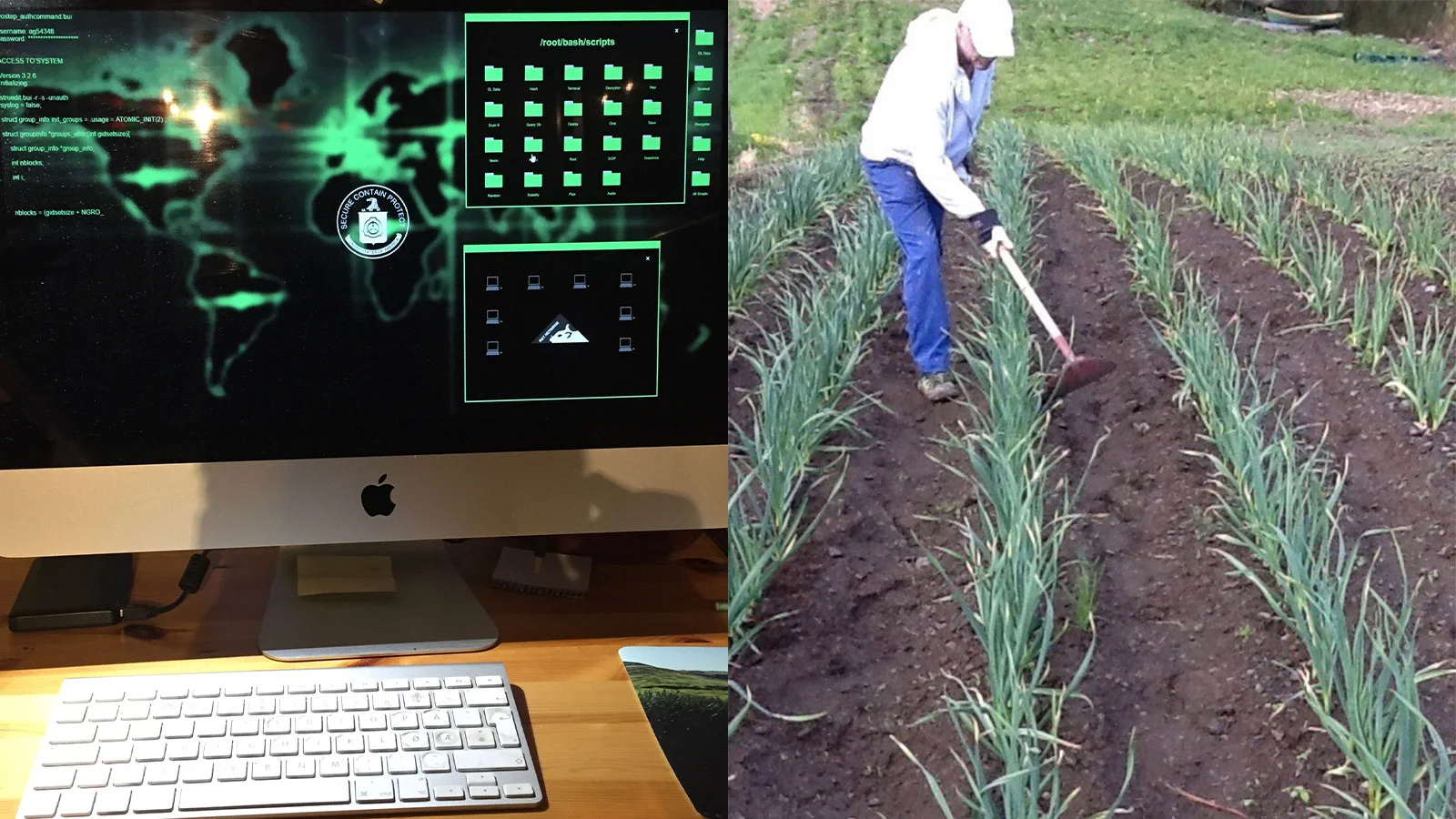 Kan virkelig hacking tvinge samfunnet vårt i kne? Alt tyder på at det er mulig og at vårt mest rasjonelle svar kan bli mer omsorg for hverandre og hakking i egen grønnsaksåker.