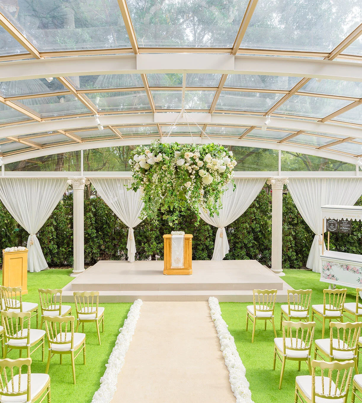 揉合法式浪漫與日式典雅,餘韻無窮的夢想婚禮場地。照片來源:翡麗詩莊園官網