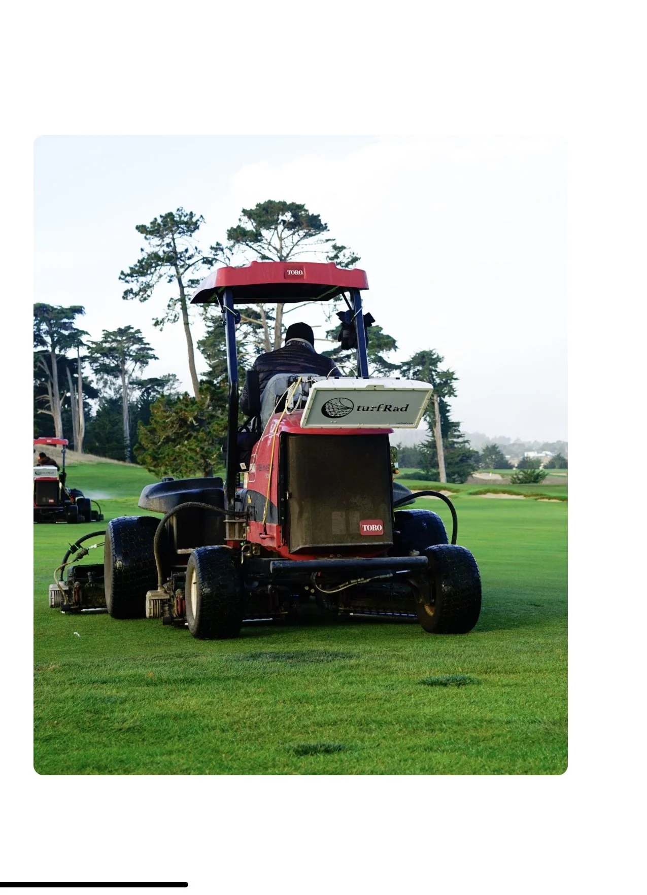 Technology Invades Course Maintenance