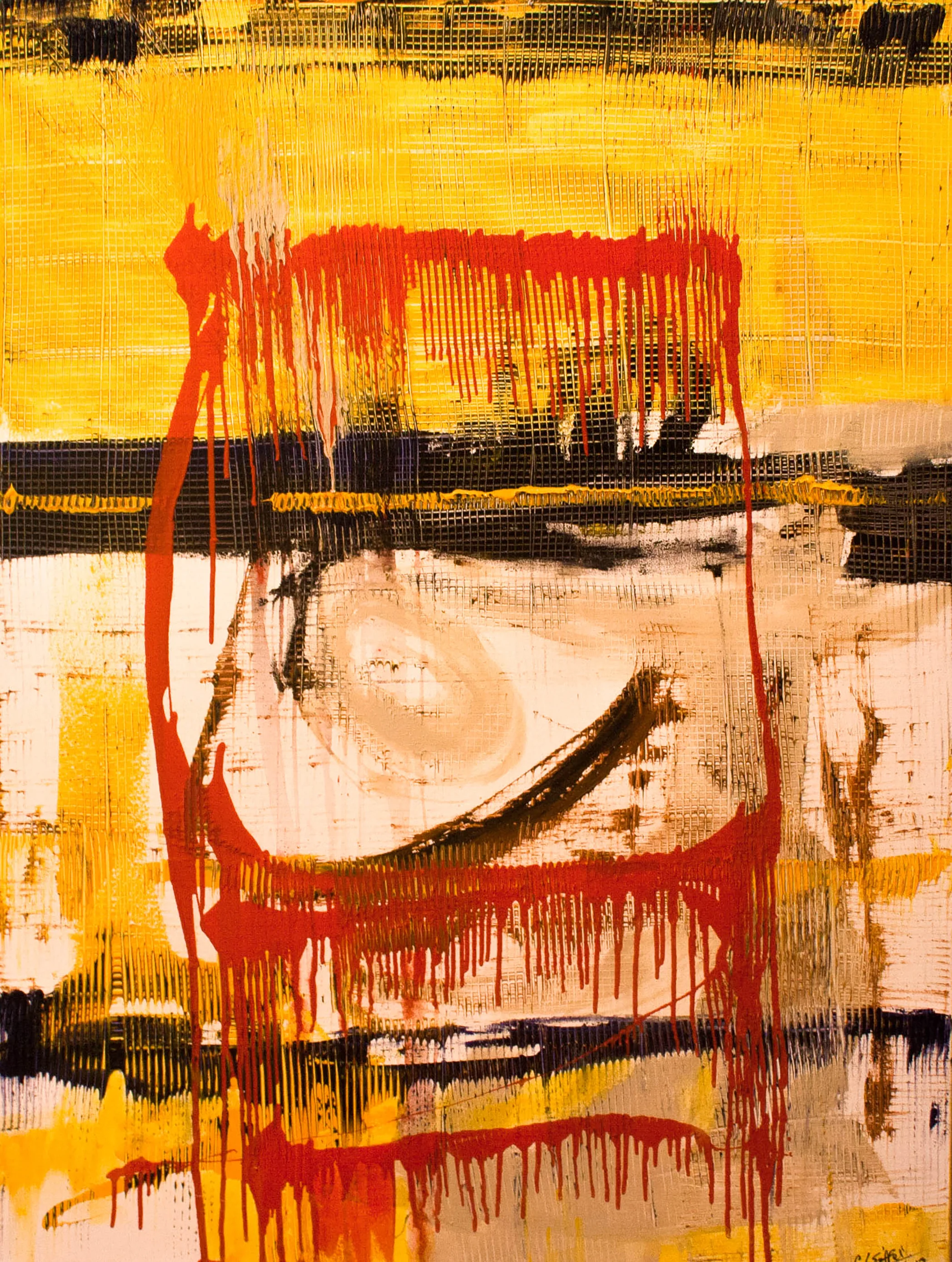 Carol Saffell, Untitled (2015), oil on canvas, 36x24in.