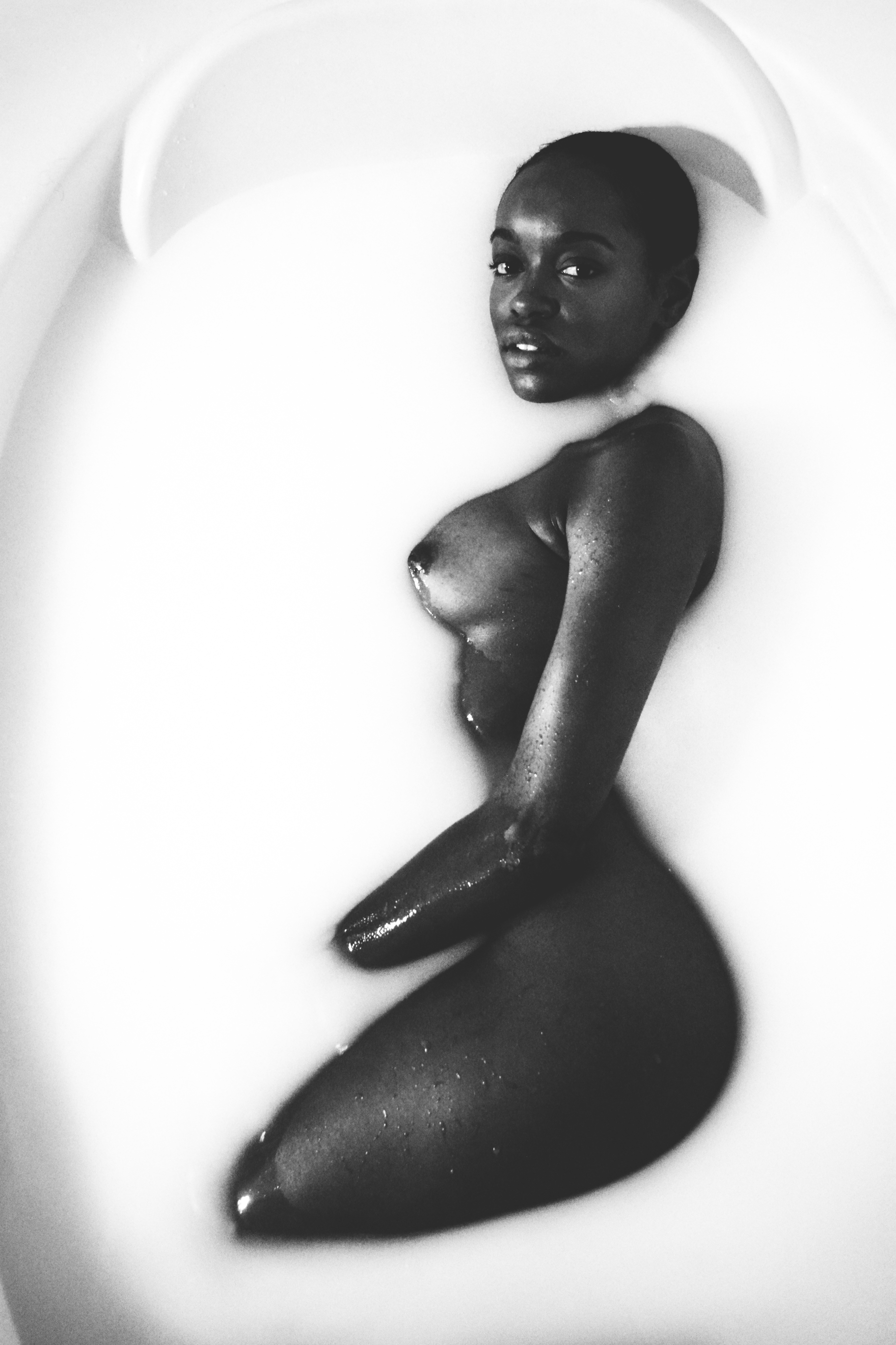 Ebony women in milk bath tumblr