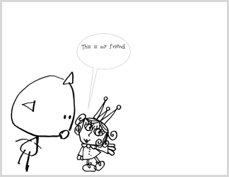 Have you read Scribble ? Scribble and Princess Aurora love to make new friends – draw one for them!