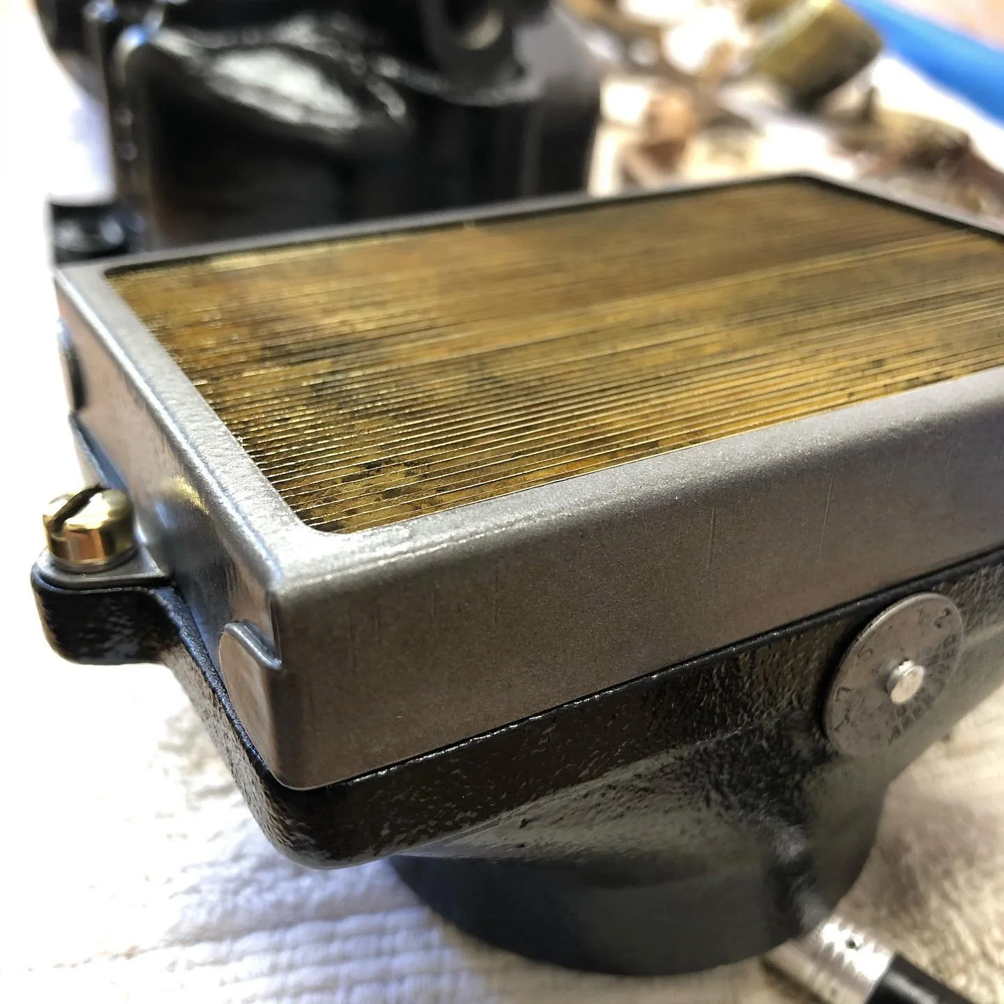 Here we go again, sweat&rsquo;n over the details...more to come...#zenithcarburetor #herculesengine #vintage #classicboat #remanufacturing #flamearrestor #backfire #piston #woodenboats #boatbuilder #downtownpensacola #urbanboatshop #weloveclassics #l