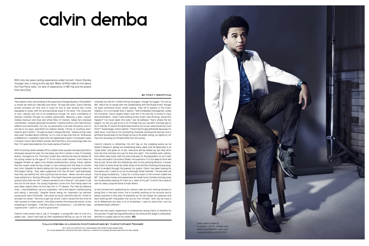 SID Magazine / Calvin Demba