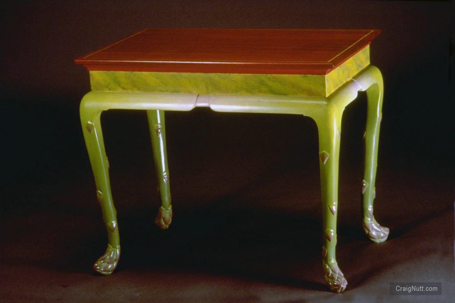 Green Asparagus Table