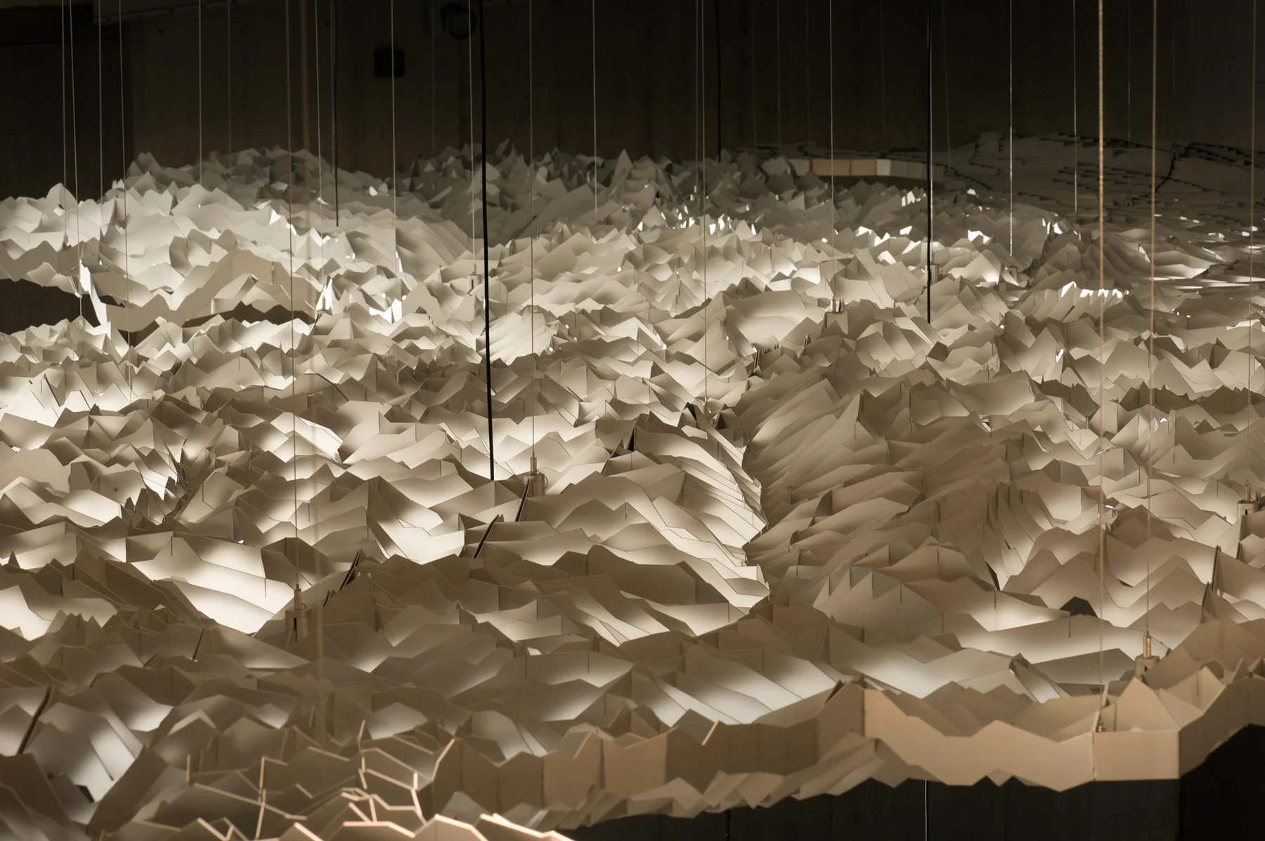Helvetia Aeria Landesmuseum Zürich Topographie Deckenskulptur