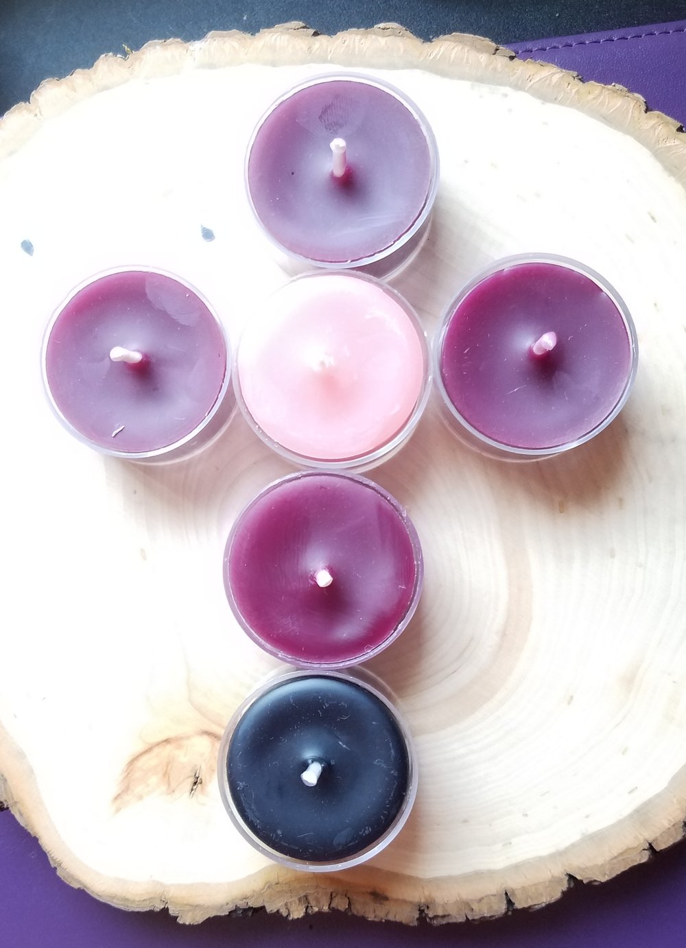 Lent Candle Set-Choose your style and colors — R and R Acres