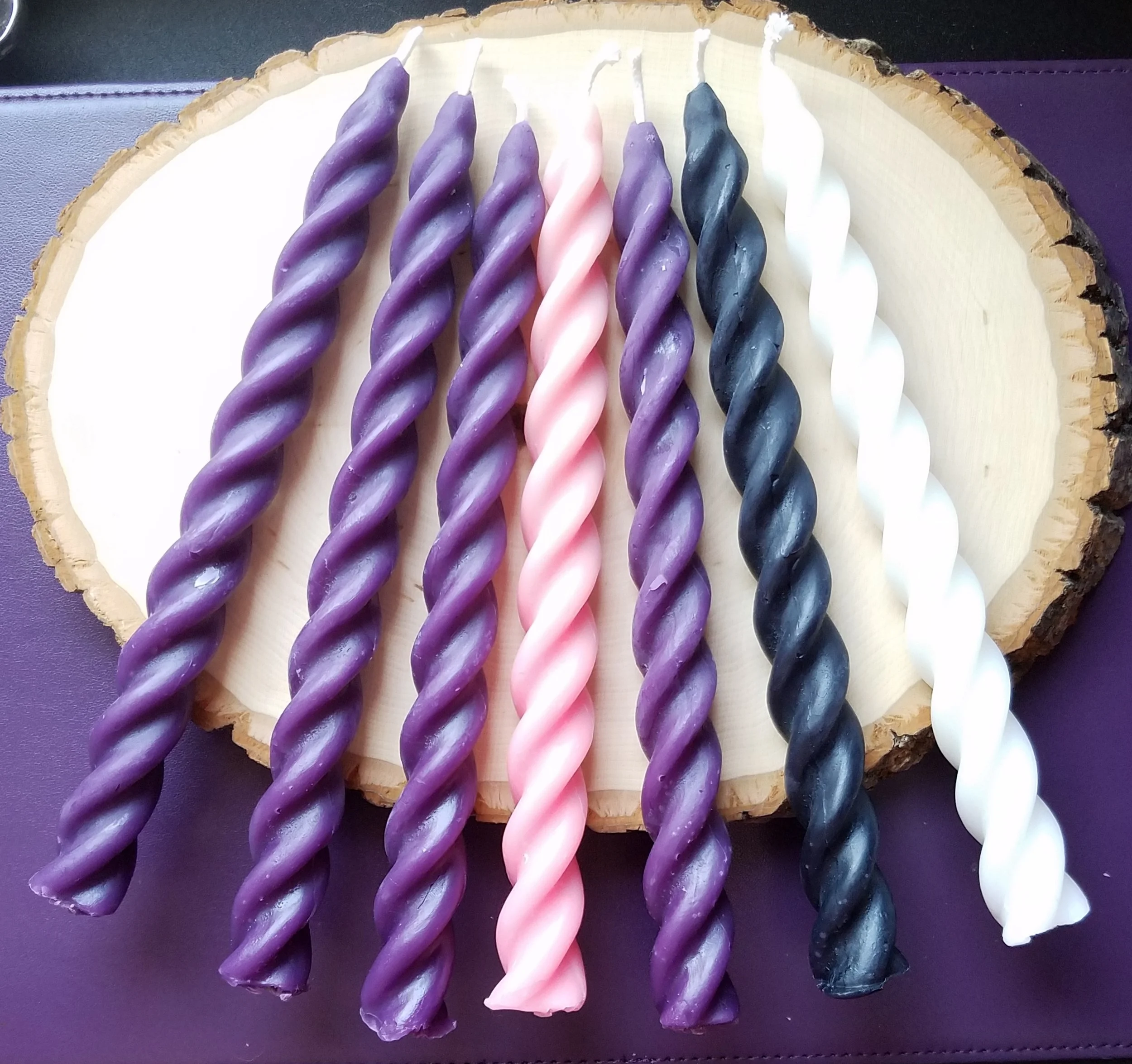 Lent Candle SetChoose your style and colors — R and R Acres