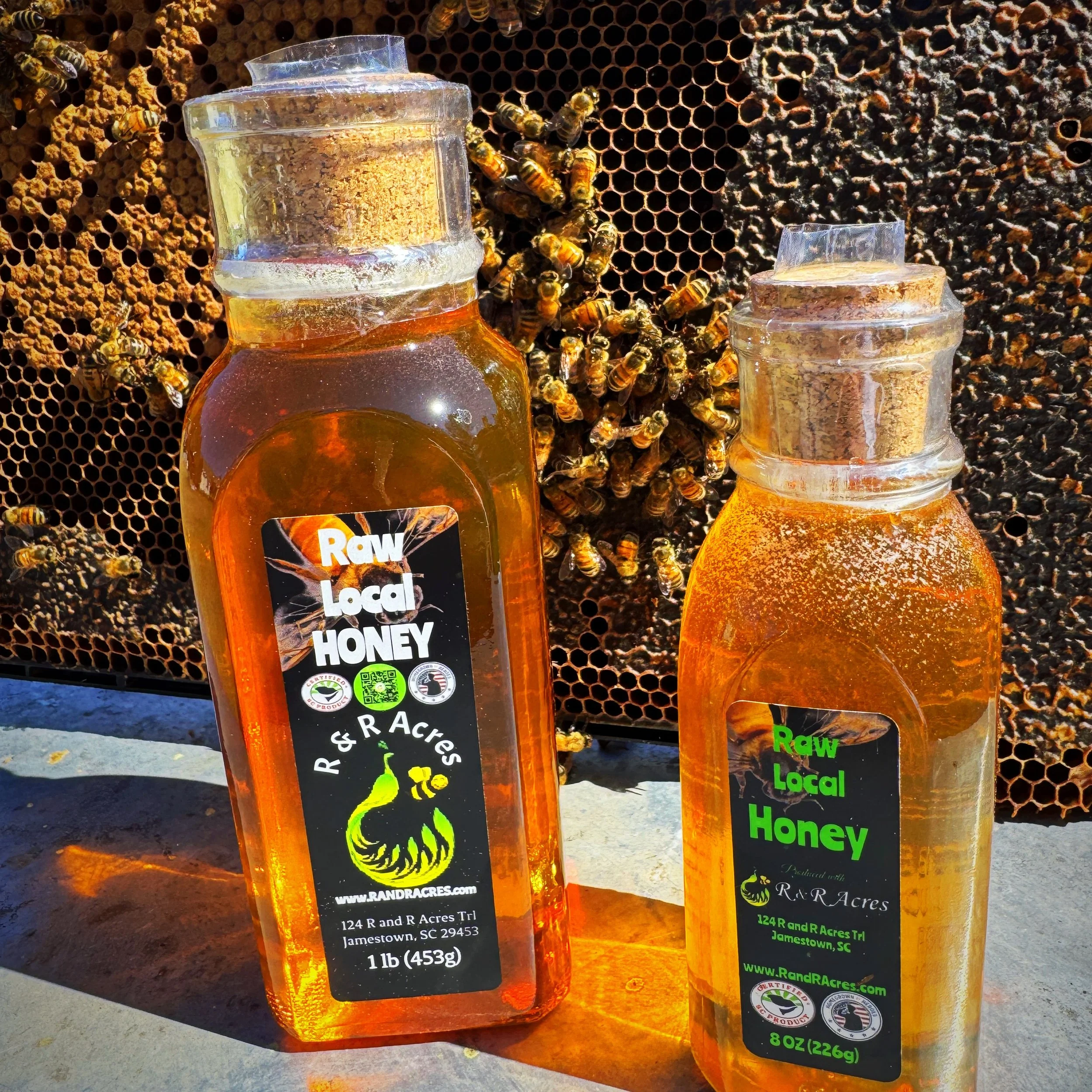 Honey Muth Jar, Vintage Jar, 1 lb or 8 oz