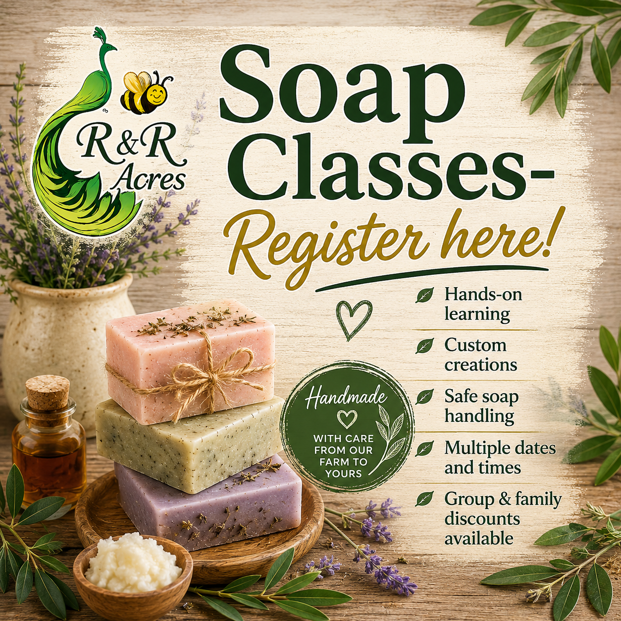 Soap Making Class