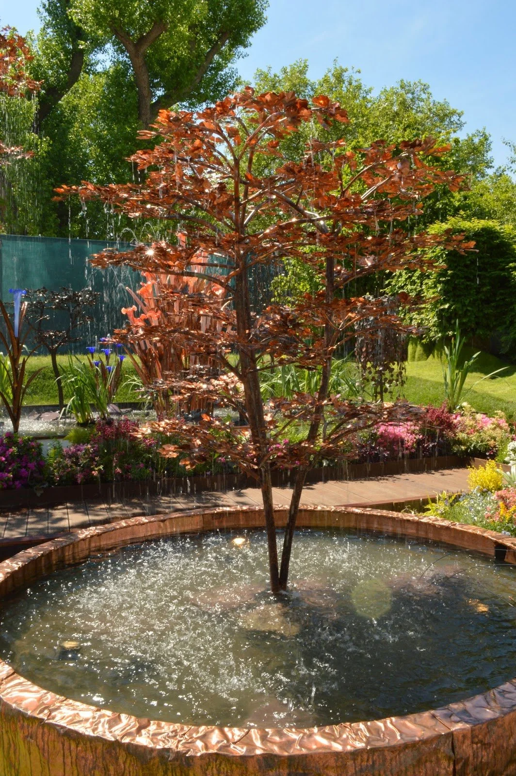 Escondido Tree Fountain.JPG