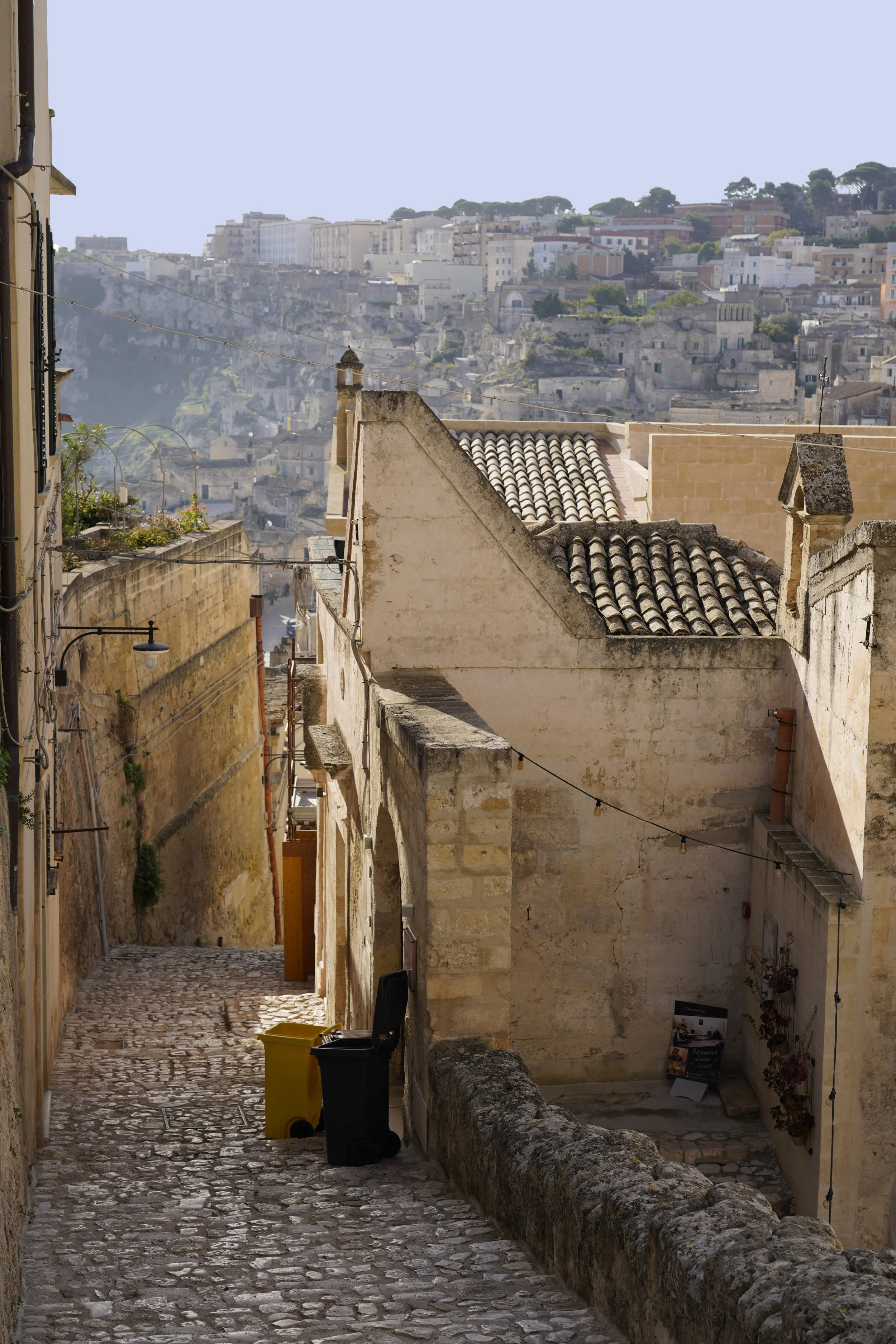 Walking Matera's streets