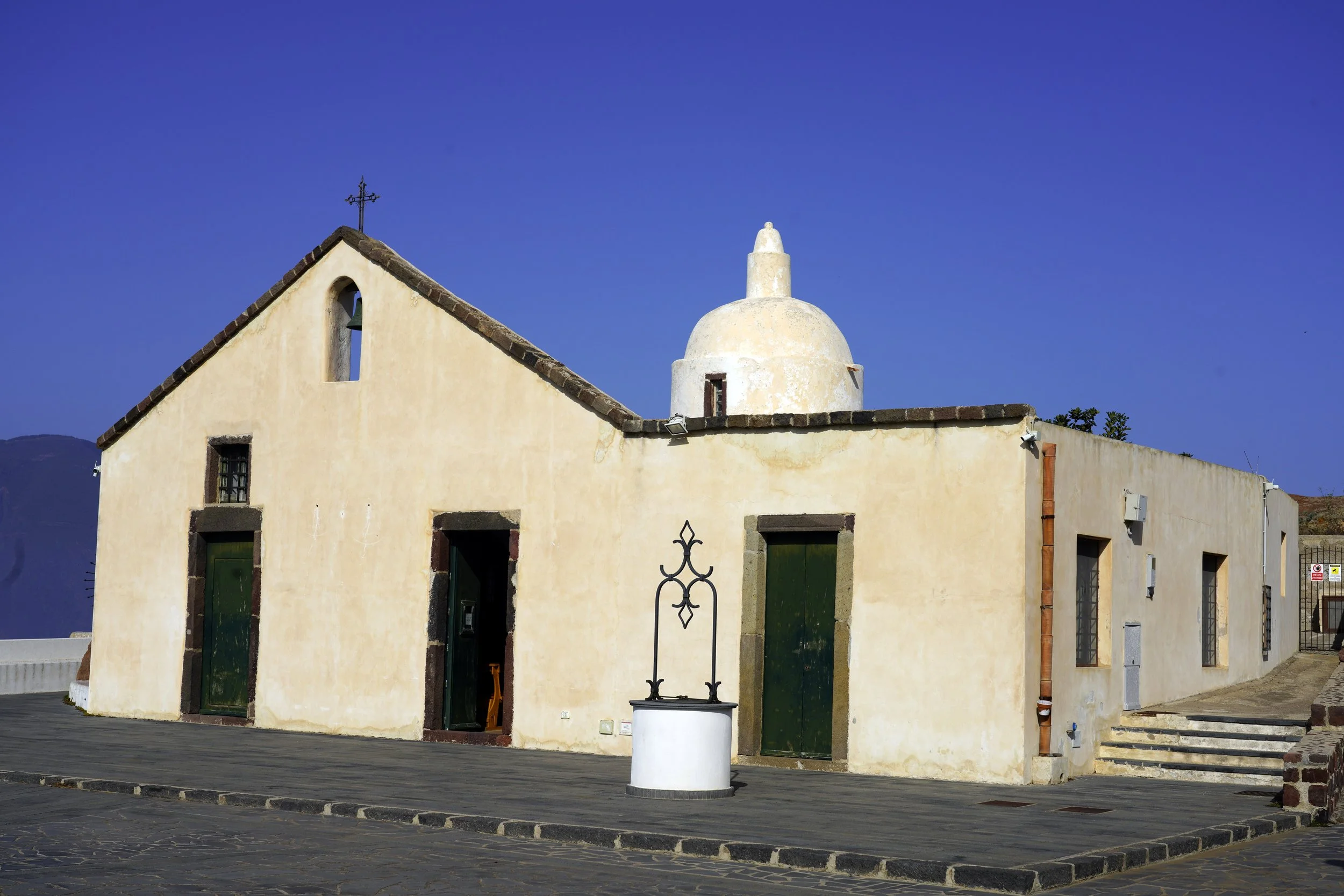 Sanctuary of Maria Santissima della Catena, hamlet of Quattropani, northern part of Lipari island