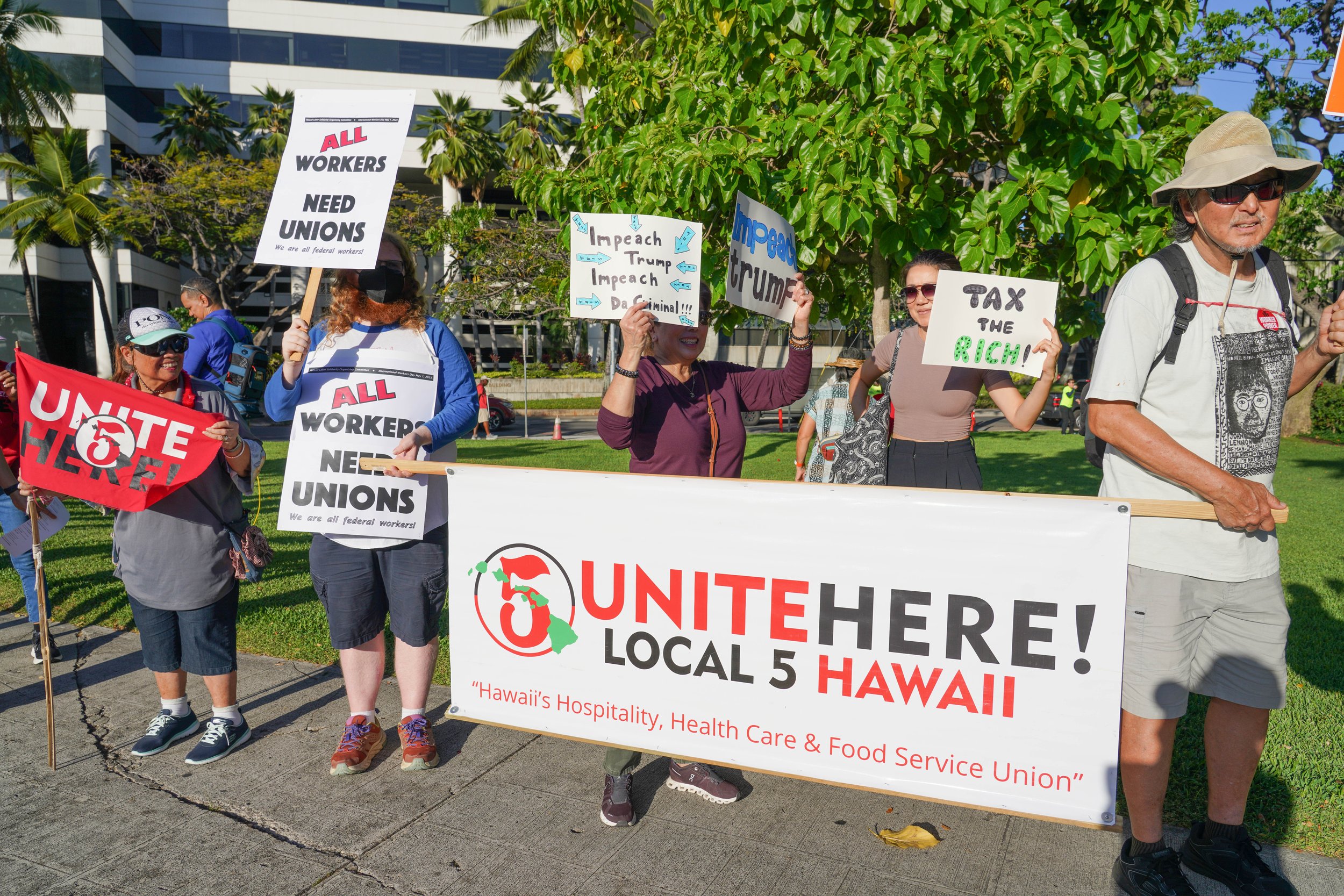 UNITE HERE! LOCAL 5 HAWAI'I: TAX THE RICH