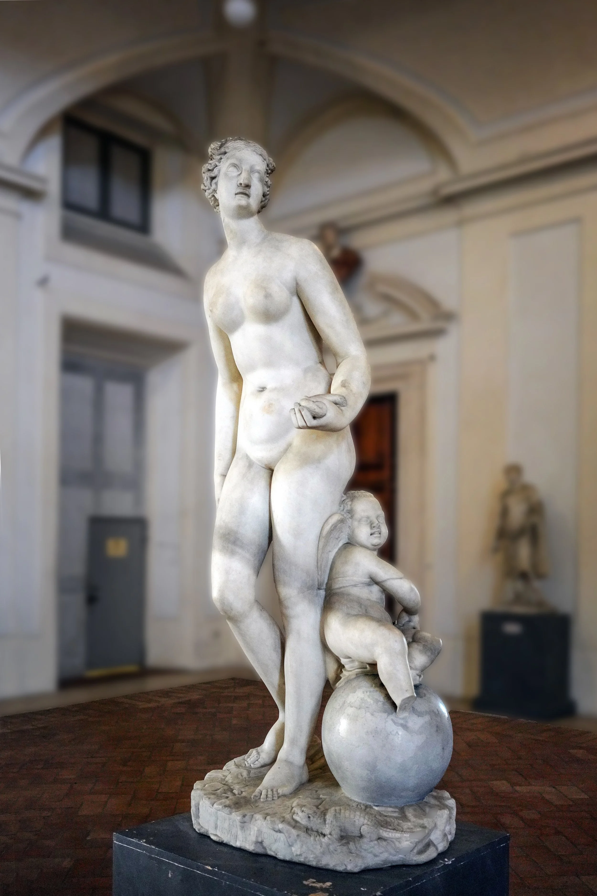 Cleopatra (Cleopatre). Sculpture by Pietro Paolo Olivieri (1574)