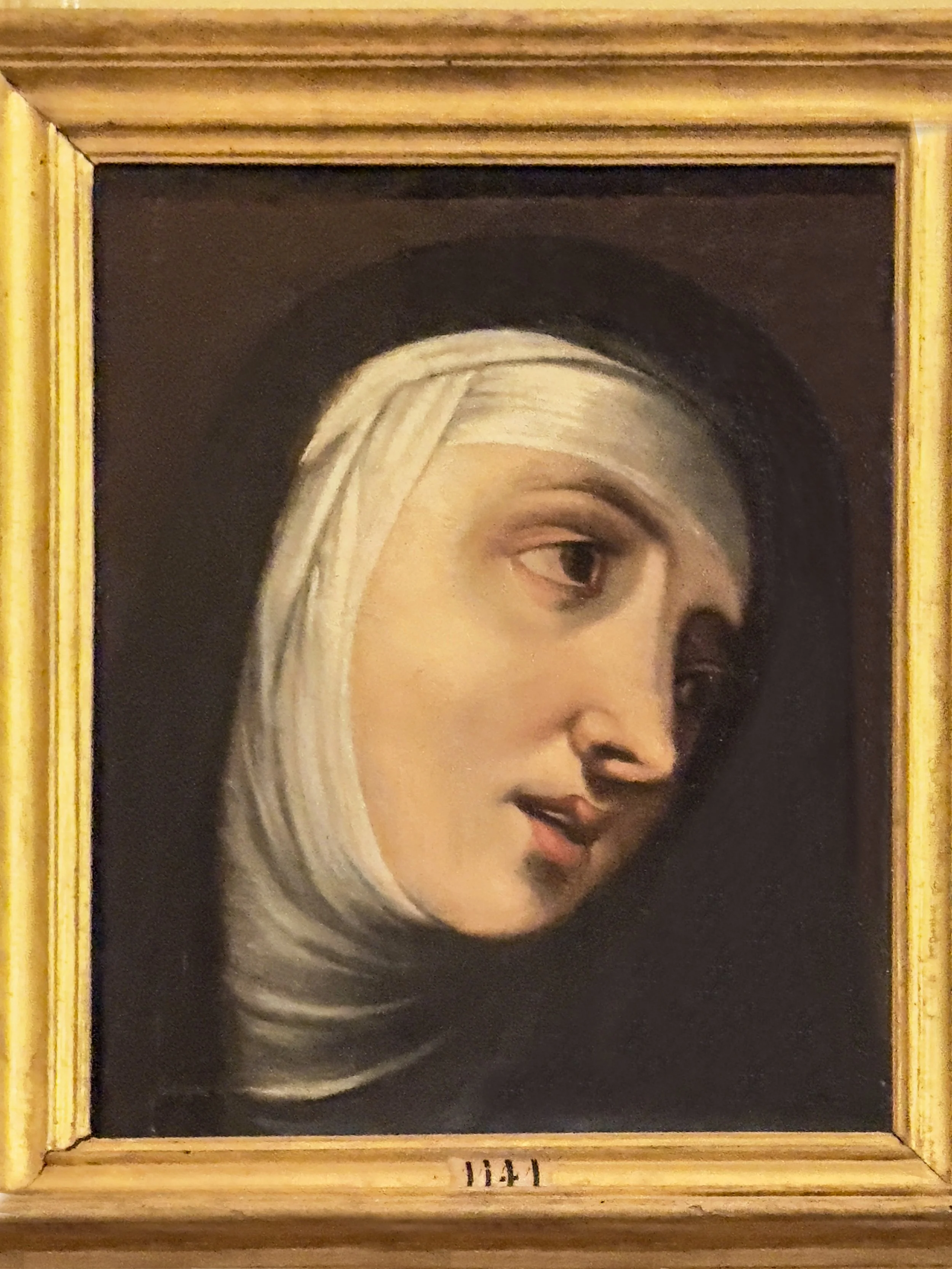 Portrait of a Nun. Bolognese School, 17th century