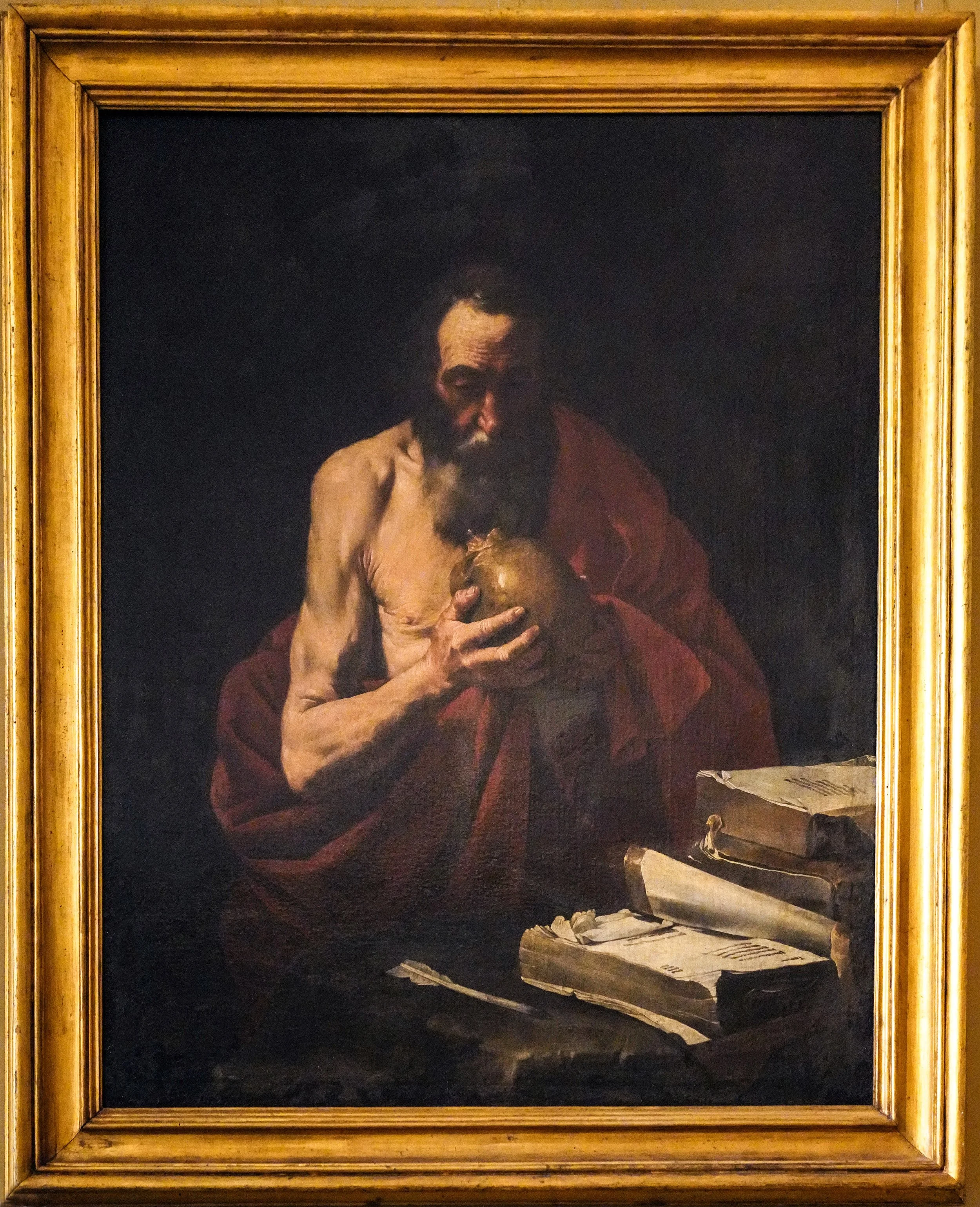 St. Jerome. School of Ribera, 17th century