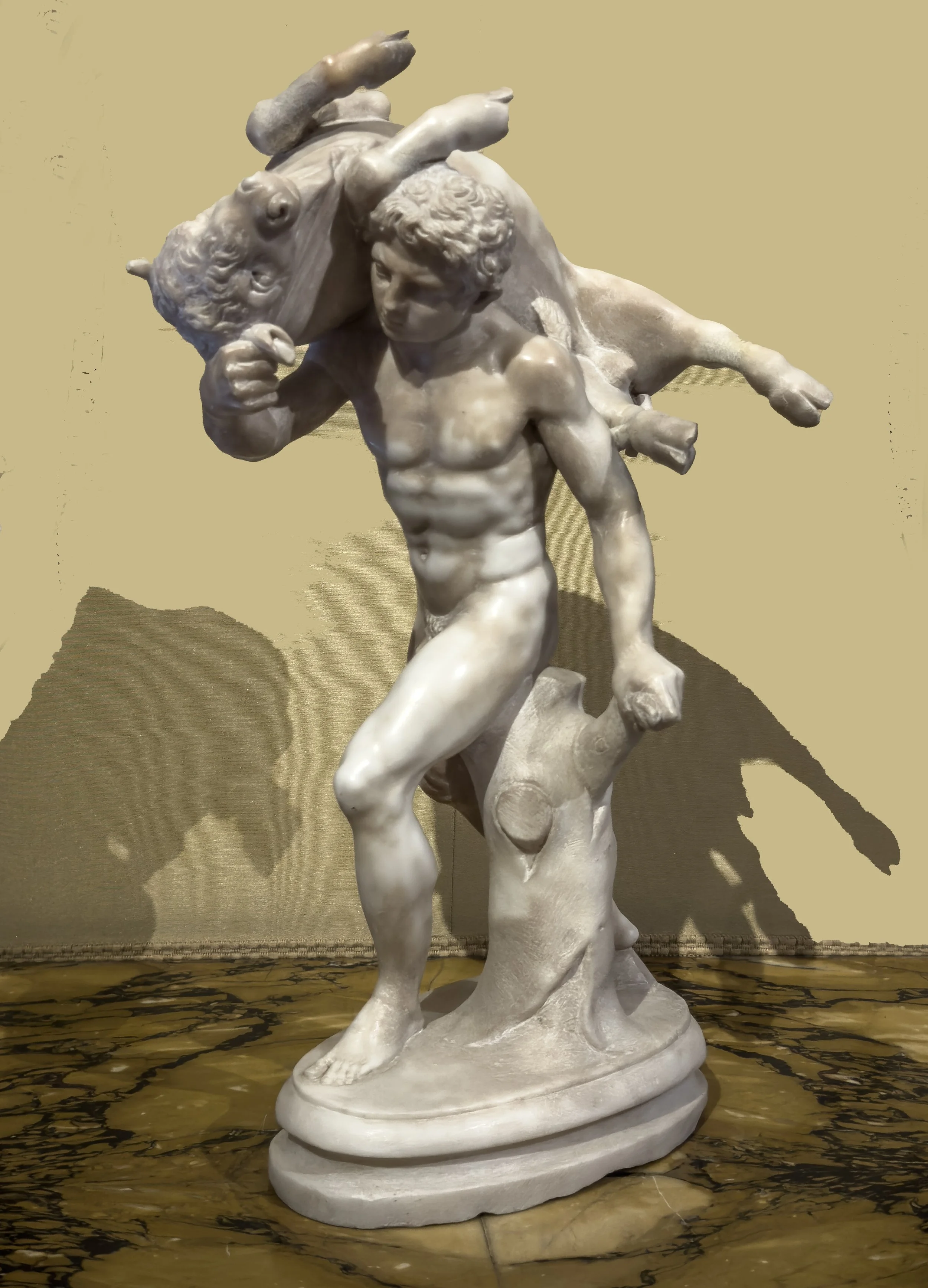 Hercules with the Bull. Anonymous, 16th century