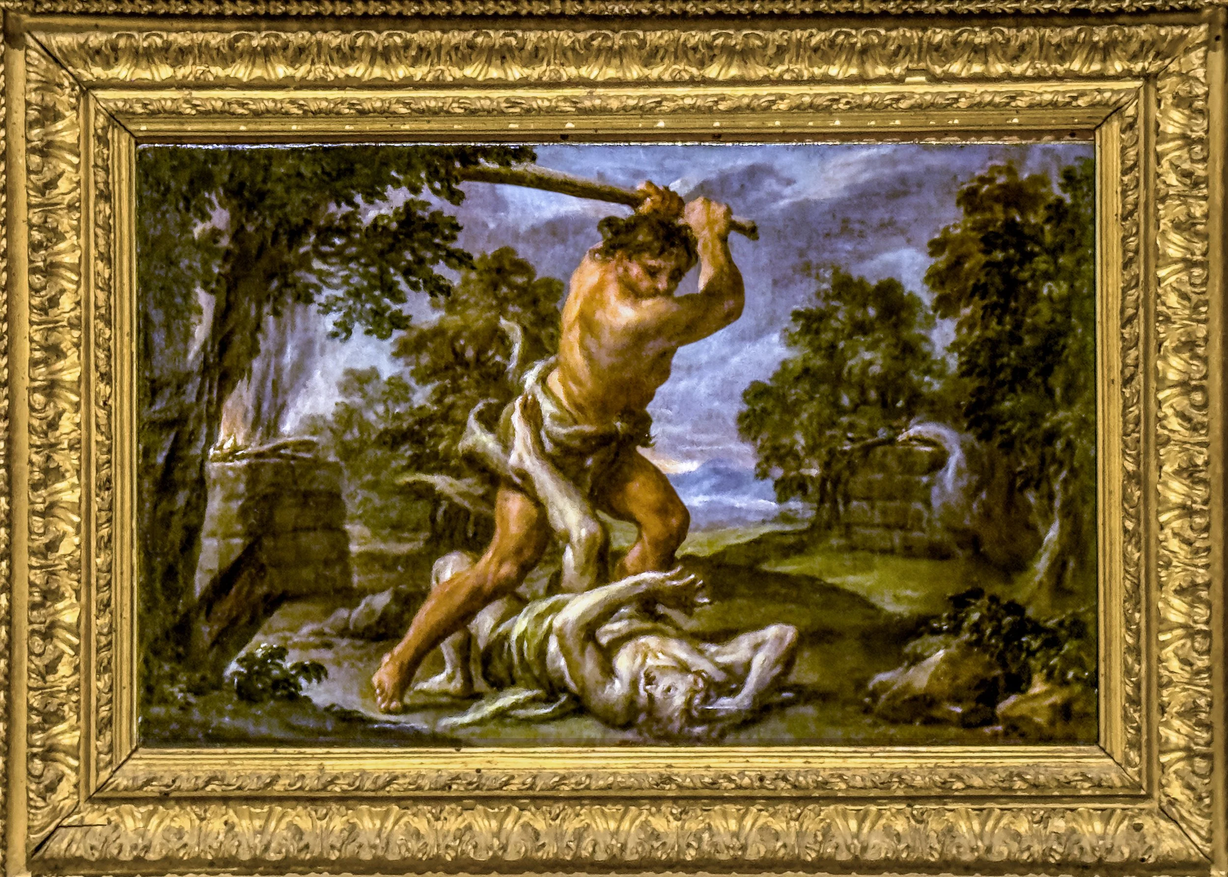 Cain slaying Abel by Francesco Trevisani (Capodistria 1656 - Roma 1746)