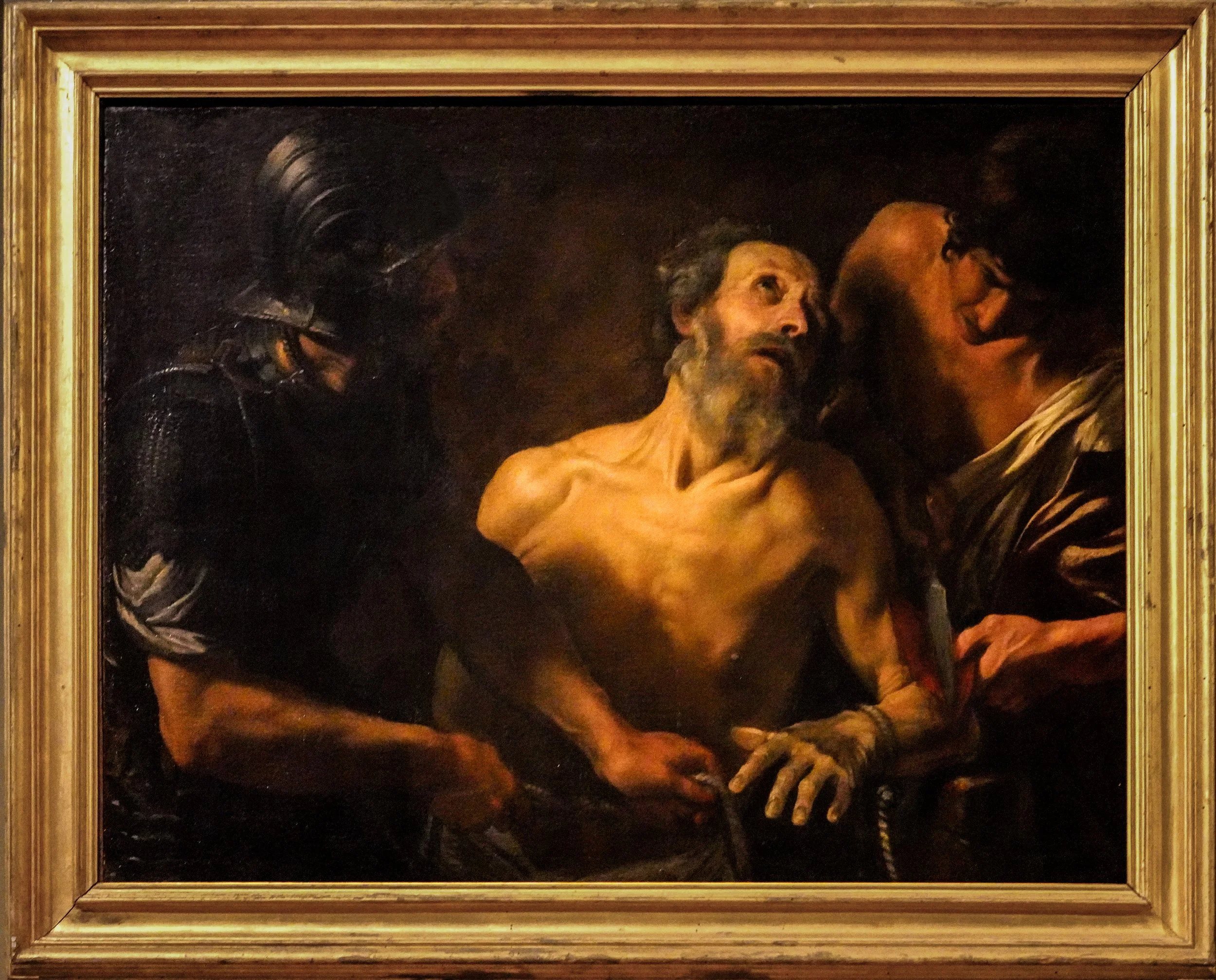 Martyrdom of St. Bartholomew. Emilian School, 17th century