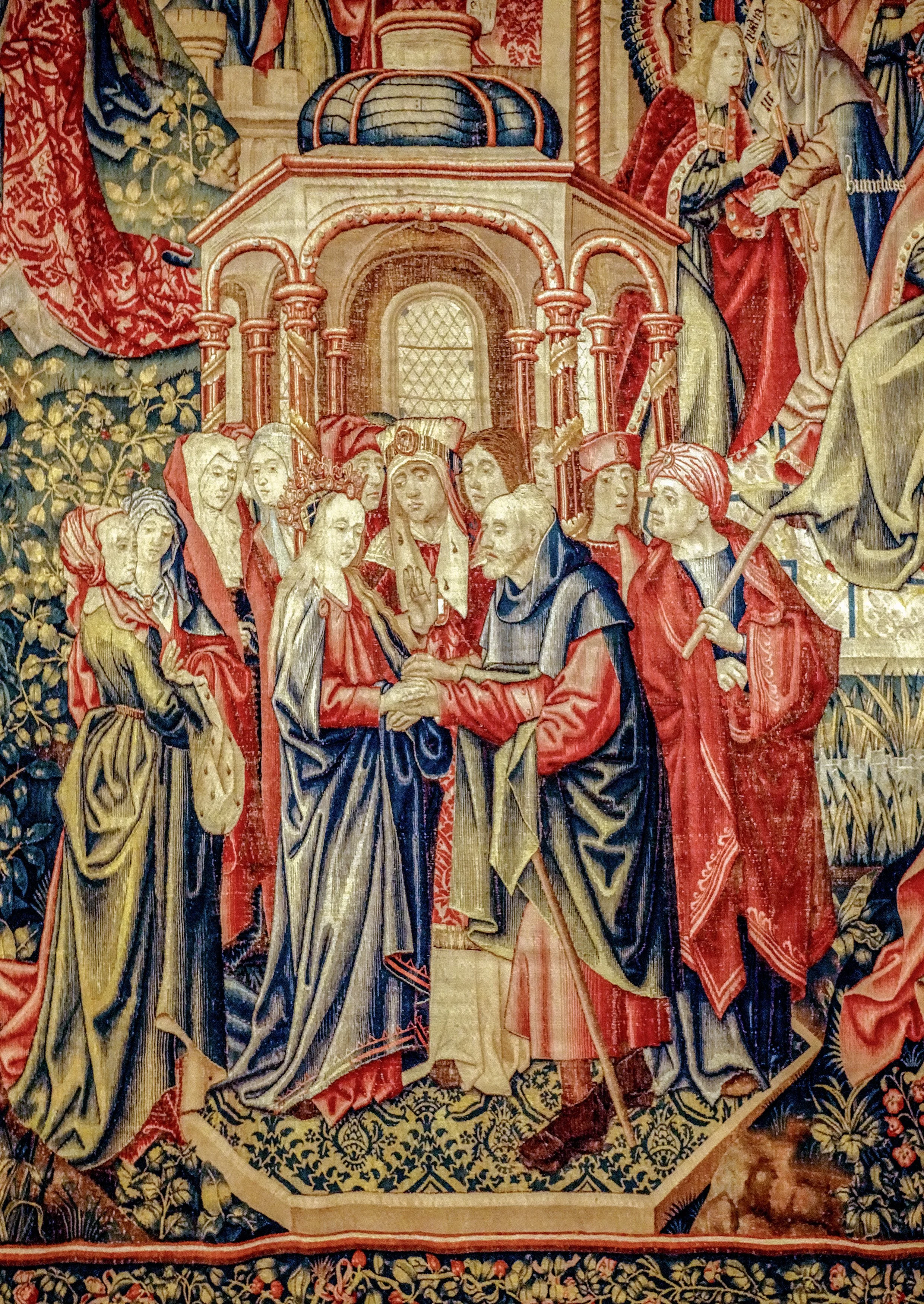 The marriage of Joseph and Mary, Christ Is Born as Man's Redeemer, ca. 1500-1520