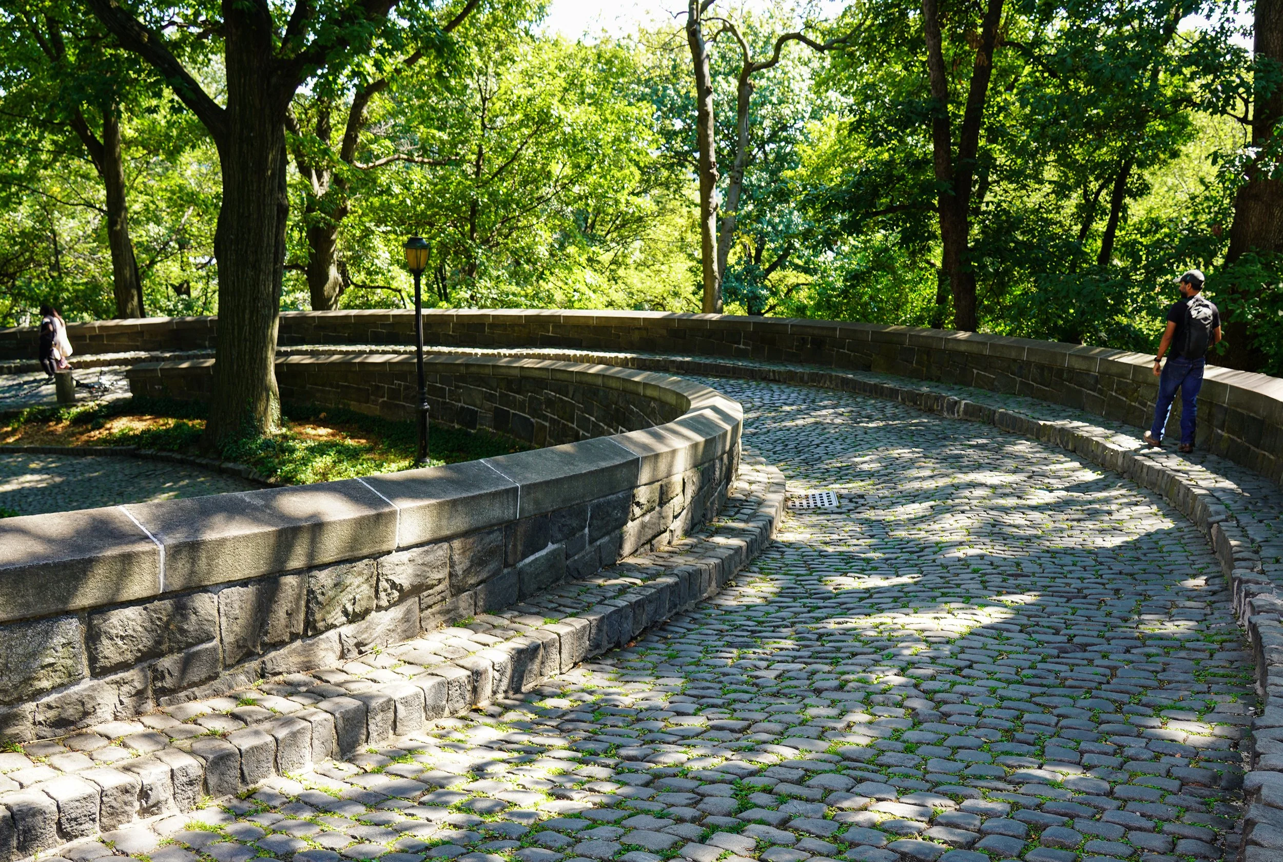 Path exiting the MET Cloisters