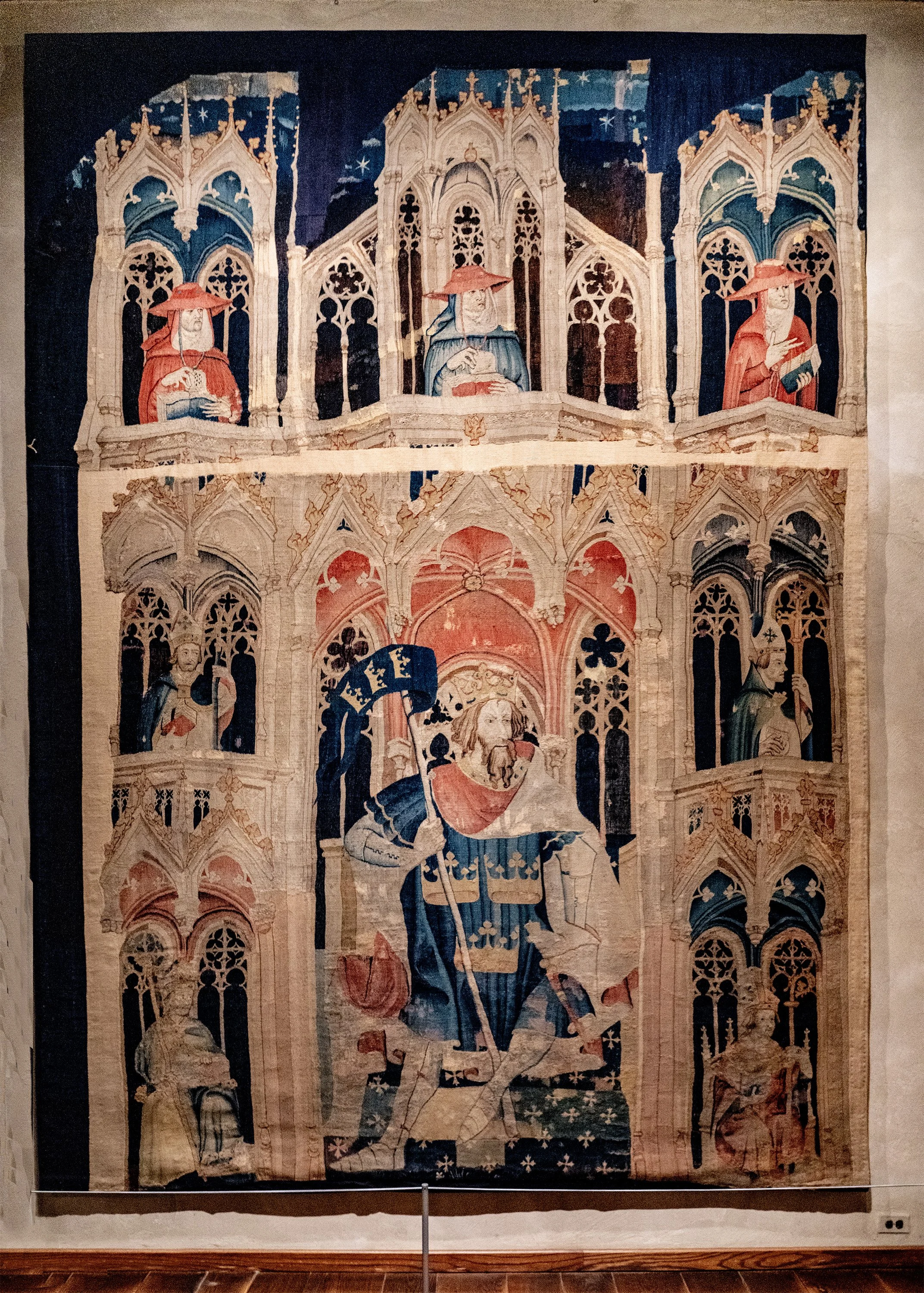 King Arthur, Nine Heroes Tapestry Room, Gallery 018, MET Cloisters