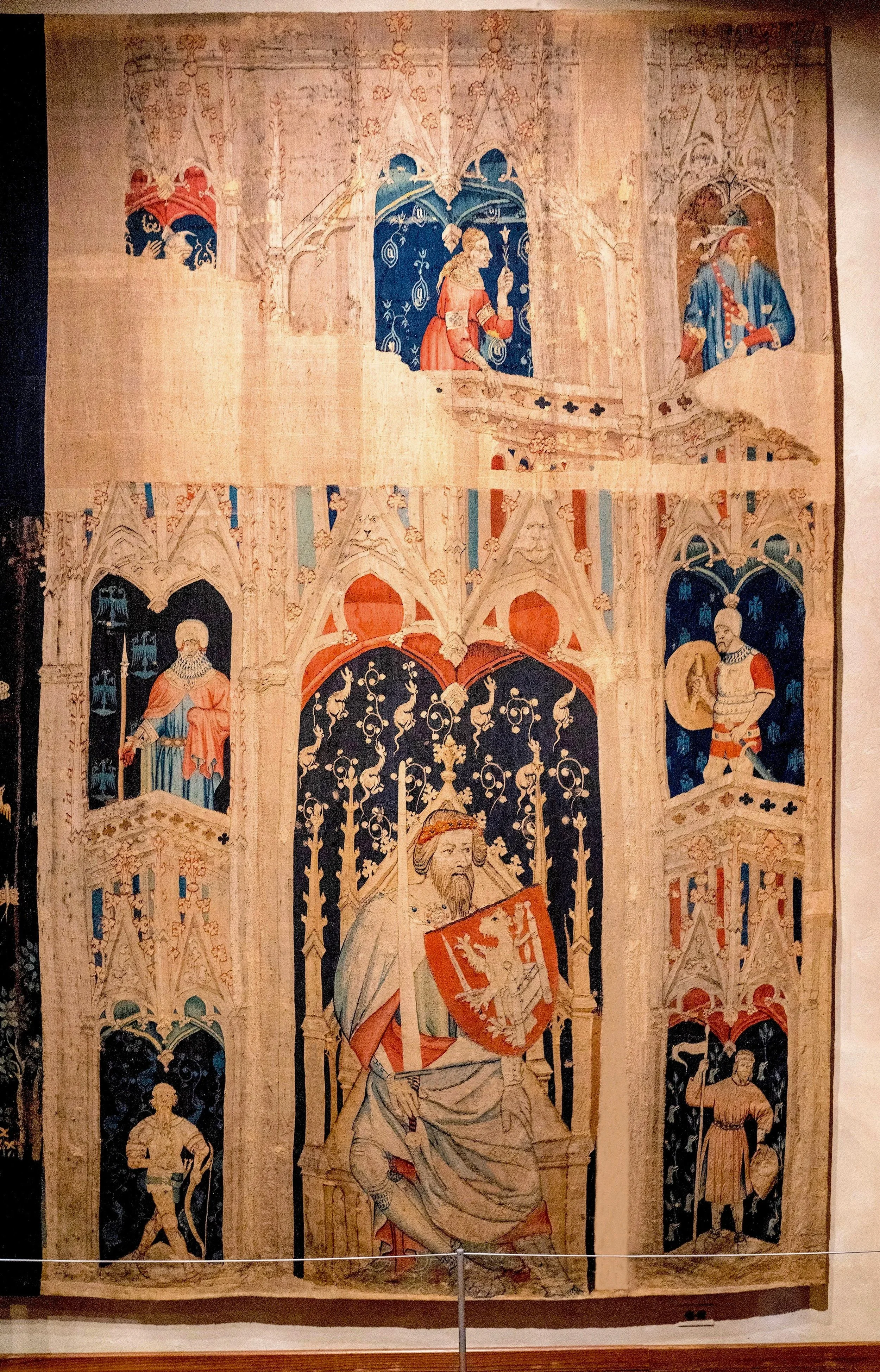 Hector of Troy, Nine Heroes Tapestries, Classical Tradition, ca.1400 