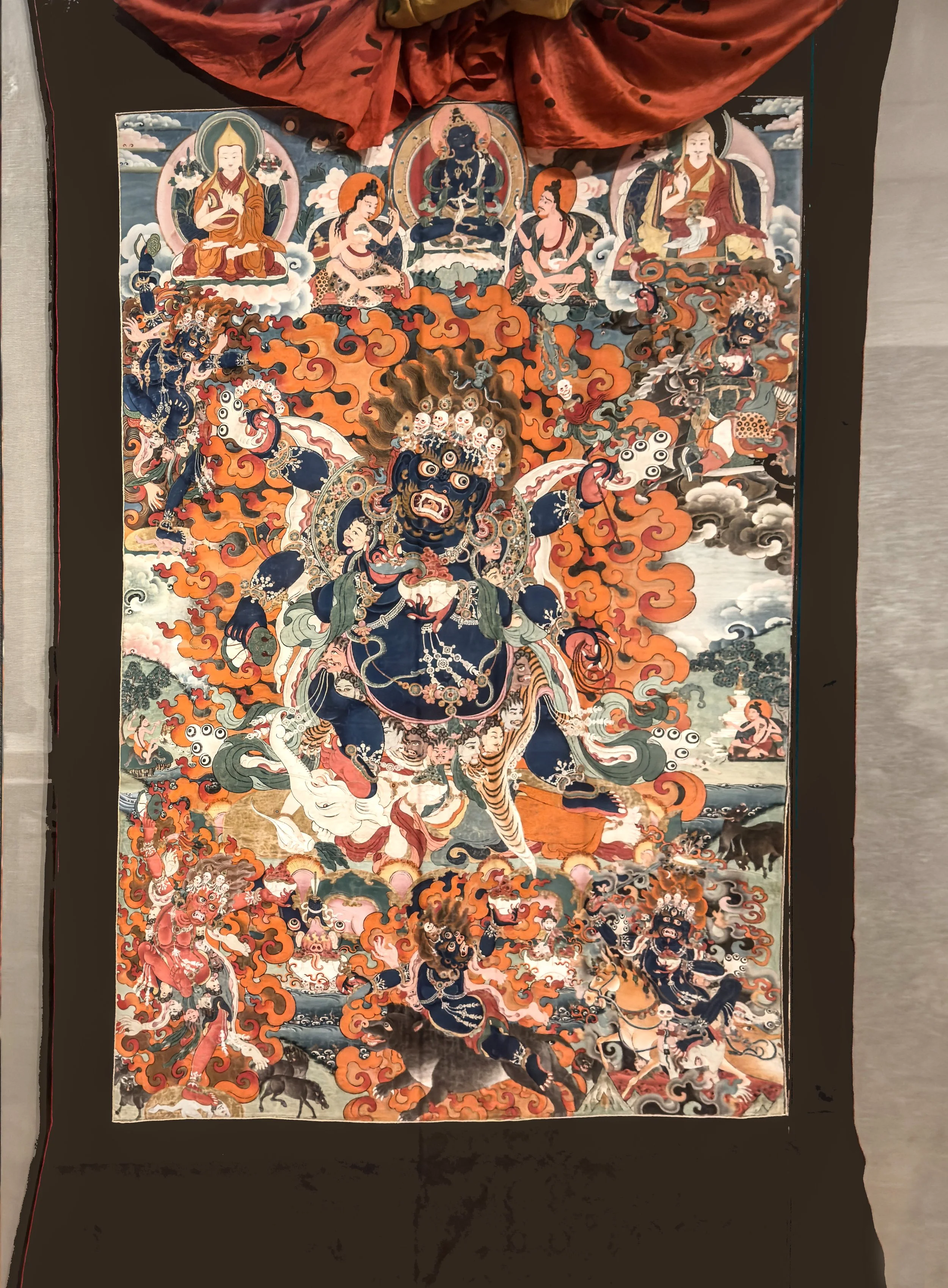 Mahakala, 19th century, Tibet. Honolulu Museum of Art