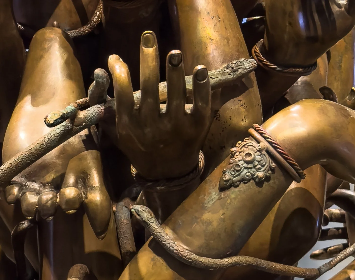 DETAIL: Muted Expressions, 2022 (Nepal), bronze, Tsherin Sherpa