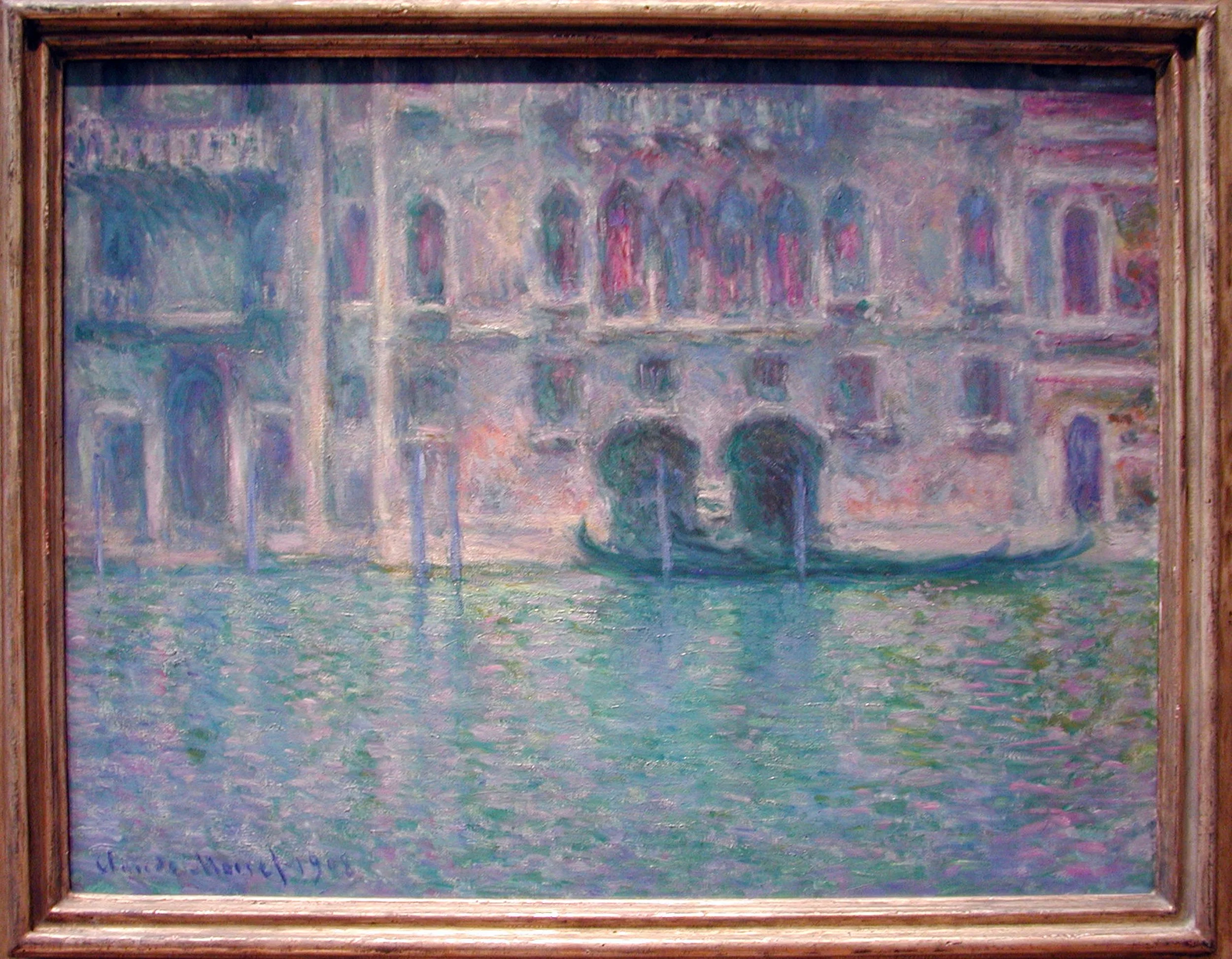 Palazzo da Mula, 1908, Murano, Claude Monet