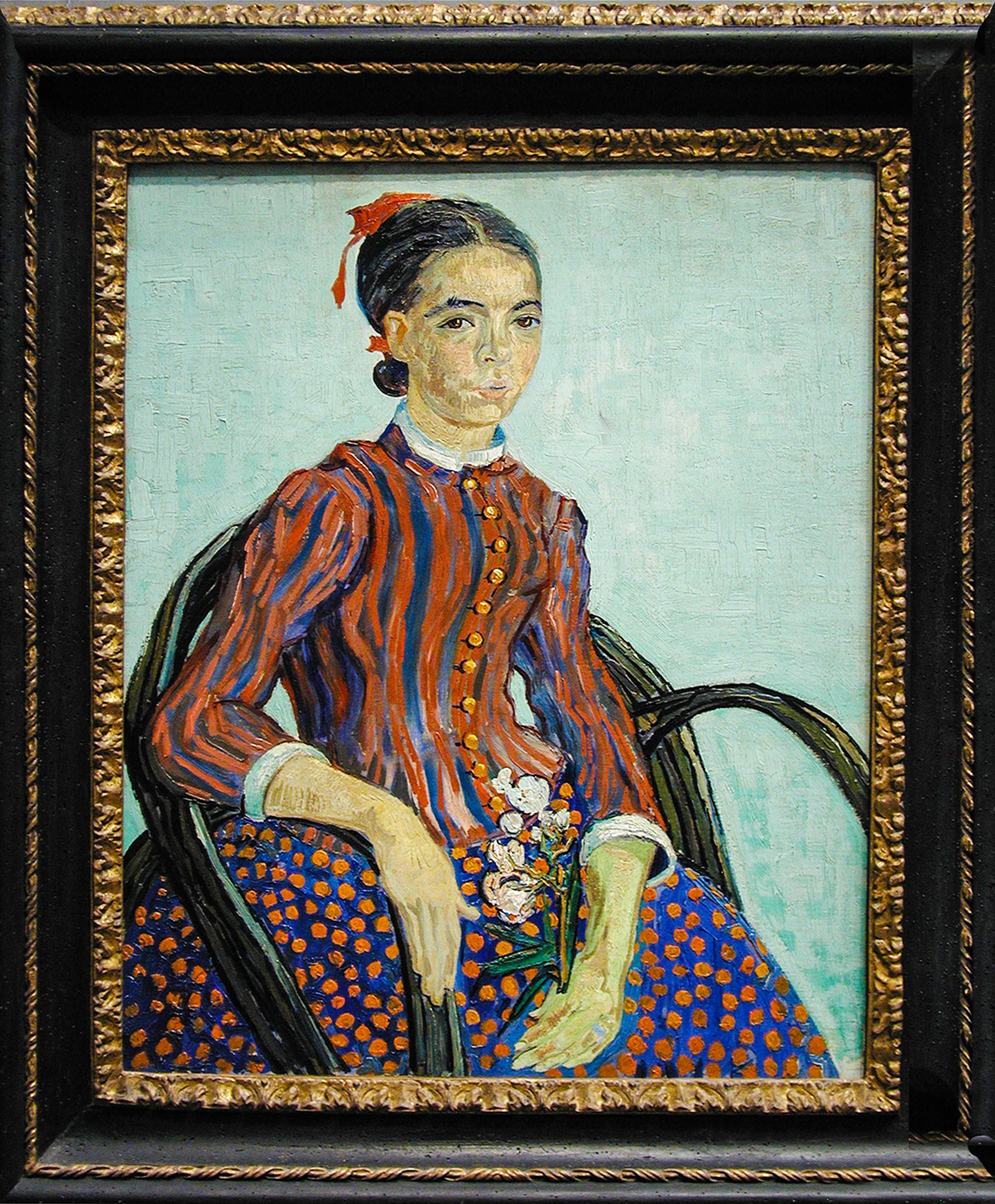 La Mousmé, 1888, Vincent van Gogh