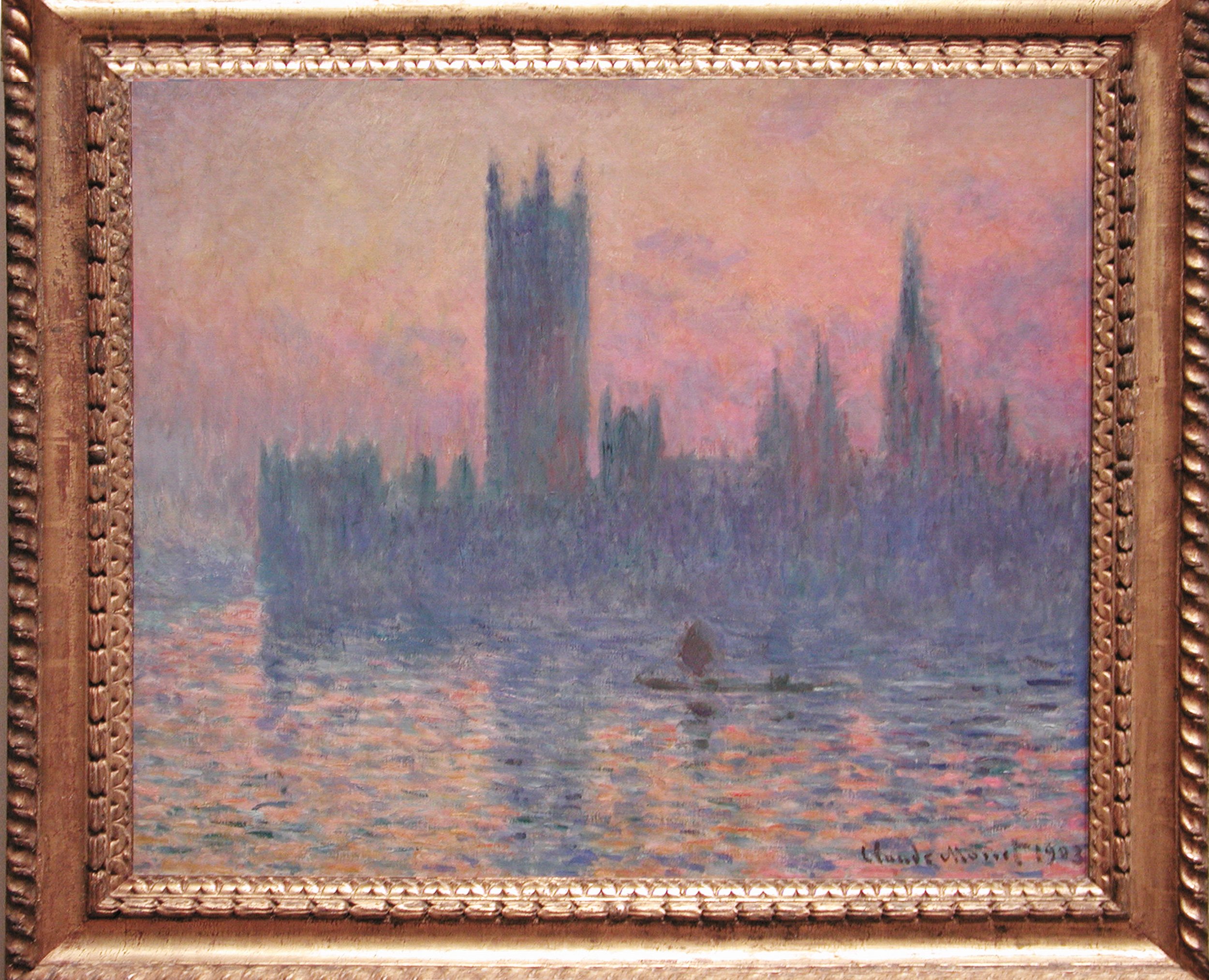 Houses of Parliament at Sunset, Claude Monet, 1903