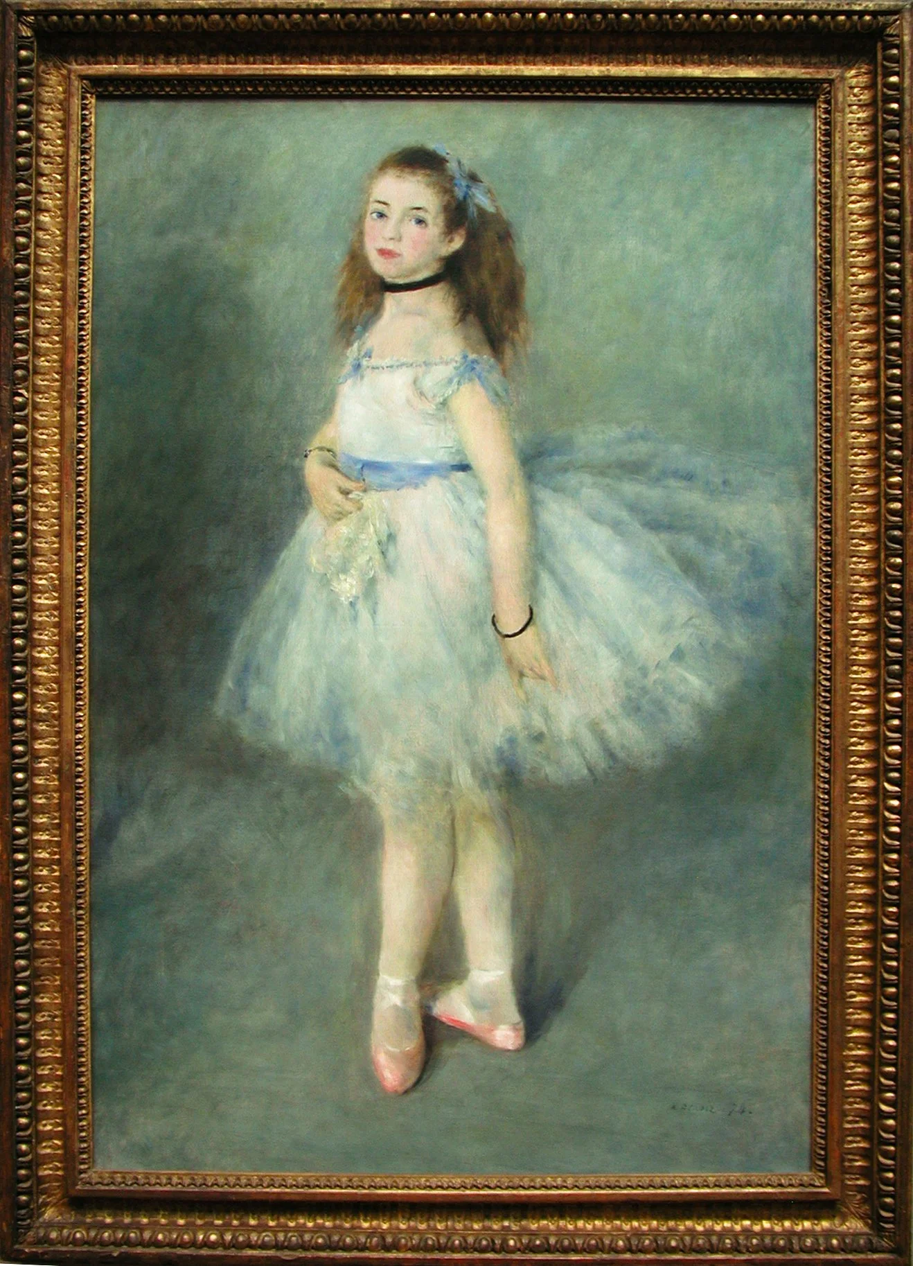 The Dancer, 1874 Auguste Renoir