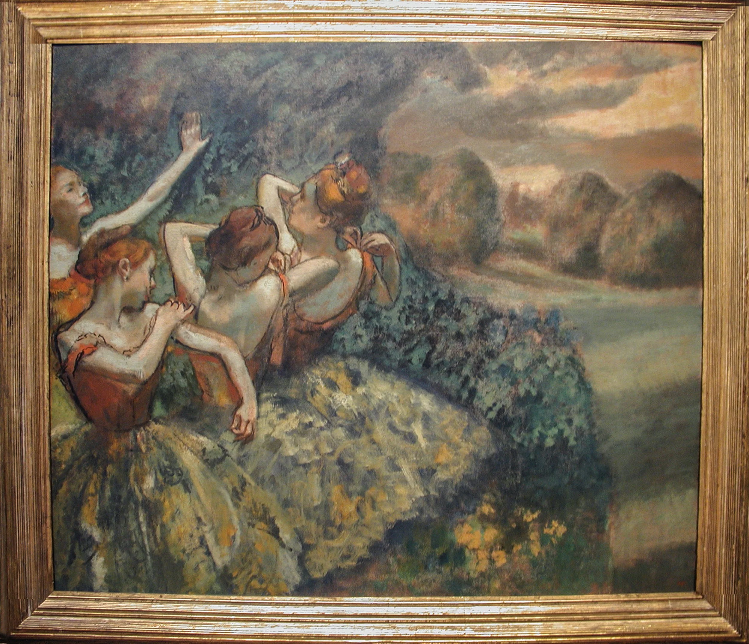 Four Dancers,  c. 1899, Edgar Degas